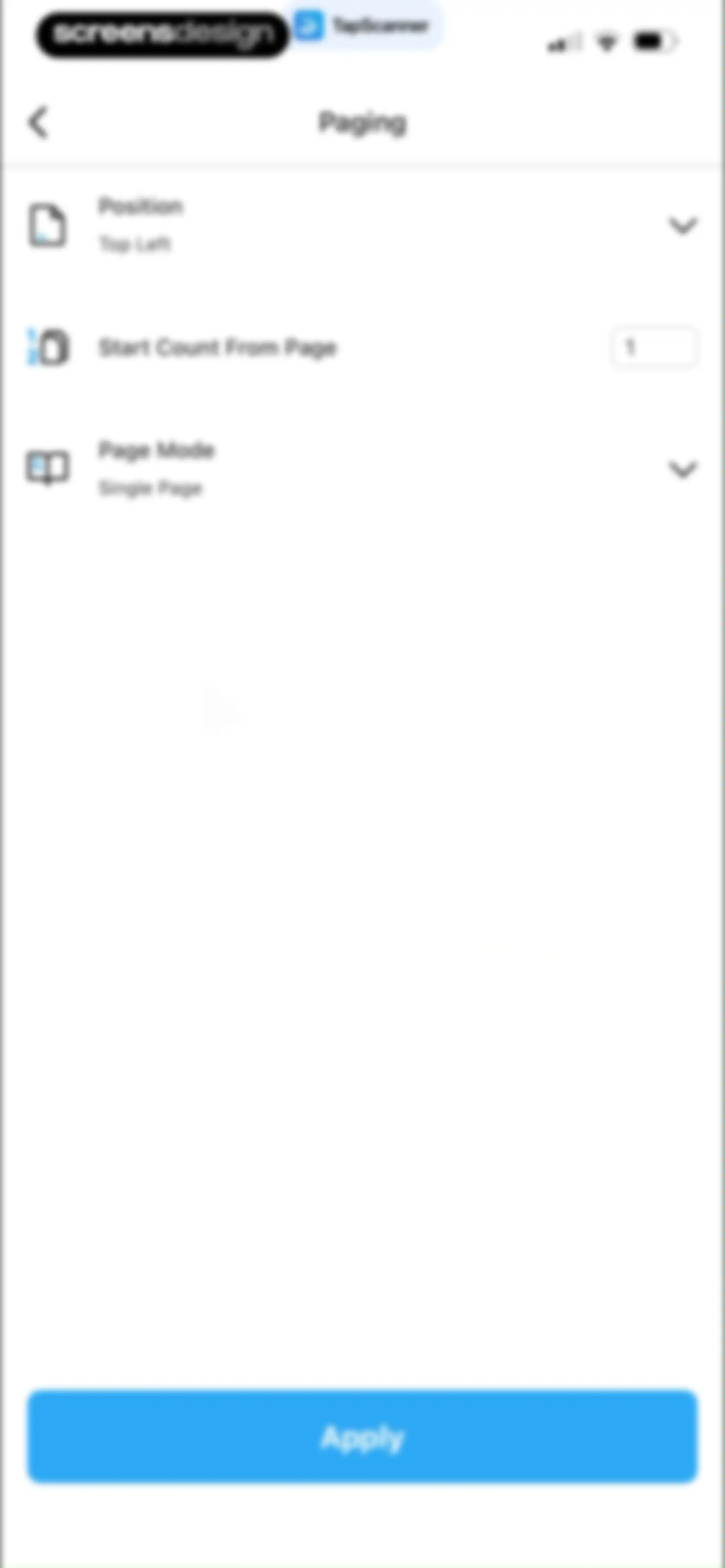 PDF Scanner App: TapScanner screen 115