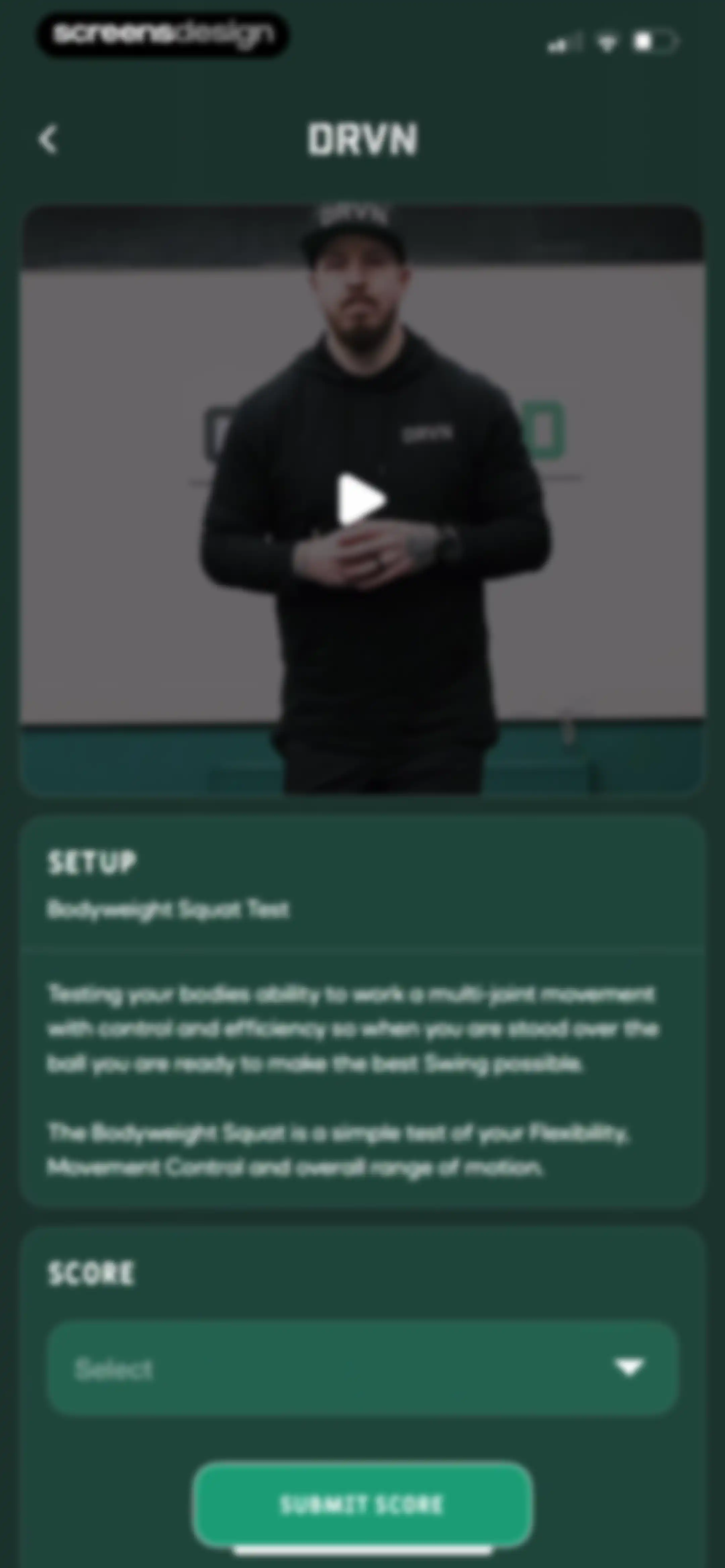 DRVN - Golf & Gym Workouts screen 59