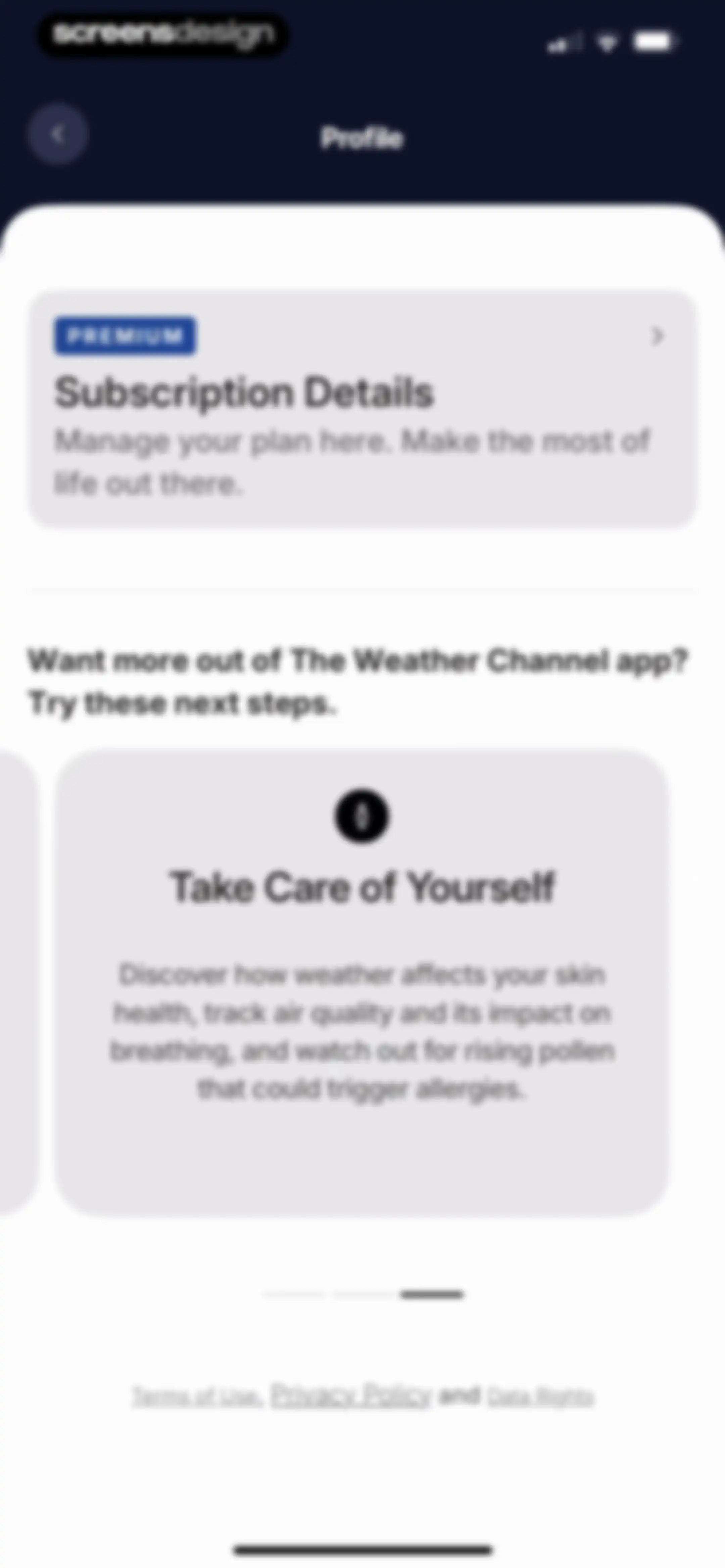 The Weather Channel - Radar screen 104