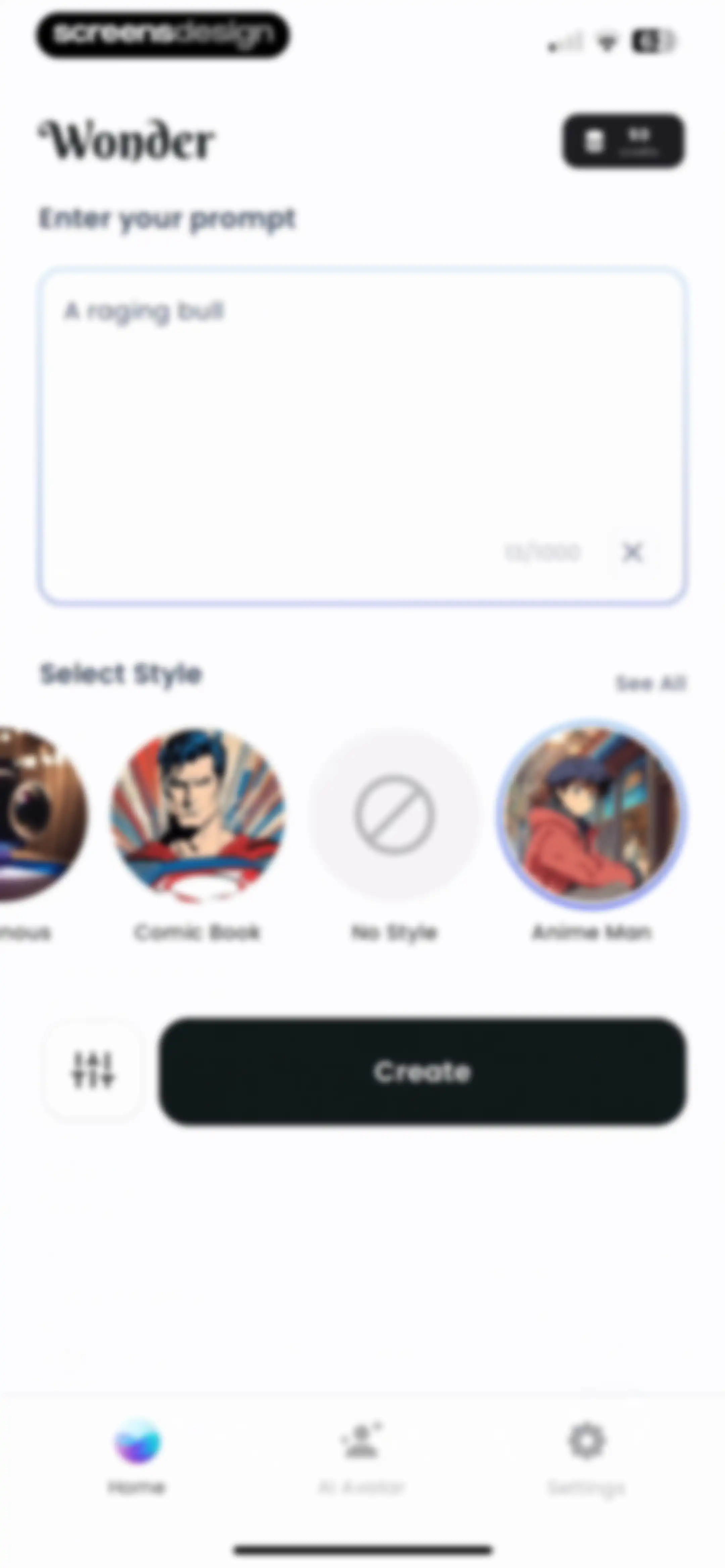 Wonder - AI Art Generator screen 36