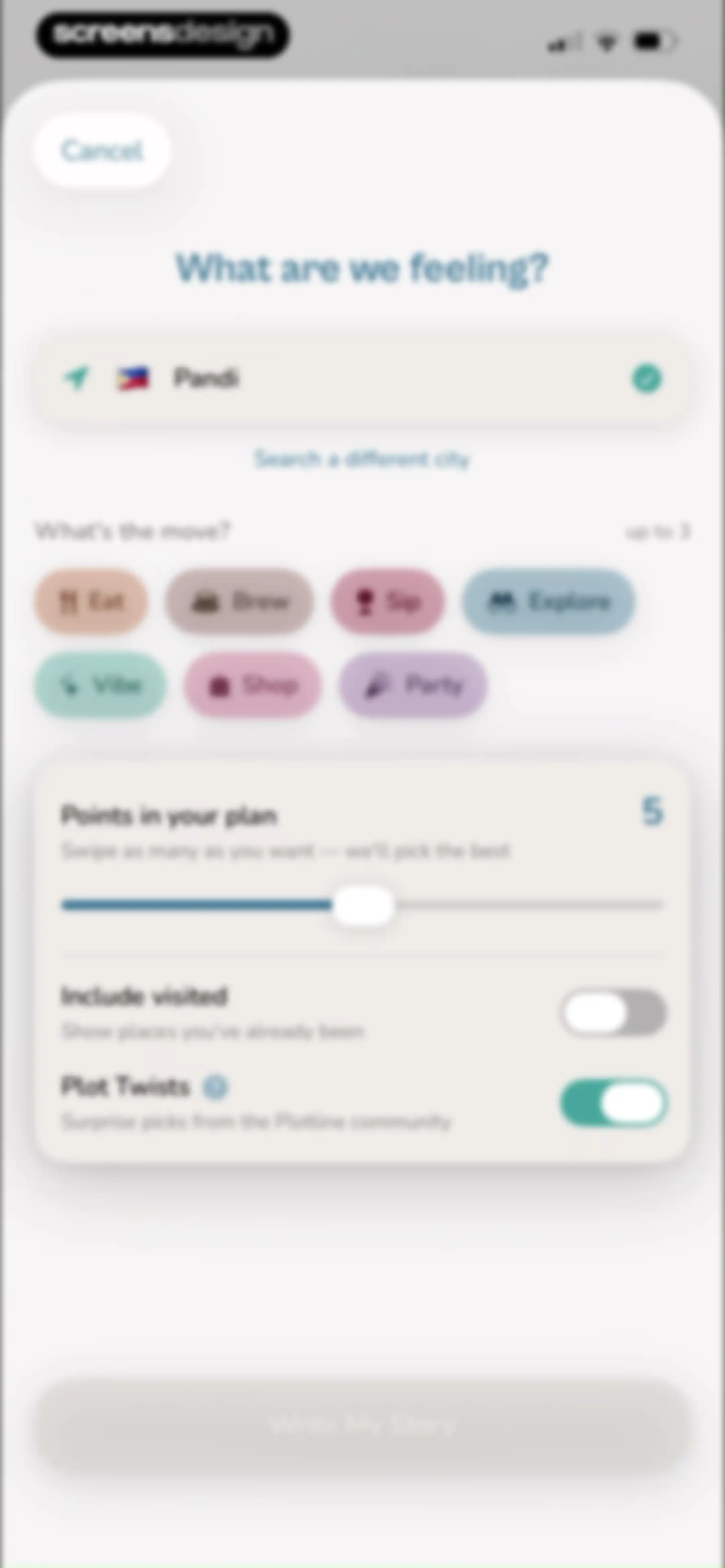 Plotline: Travel Map & Planner screen 80