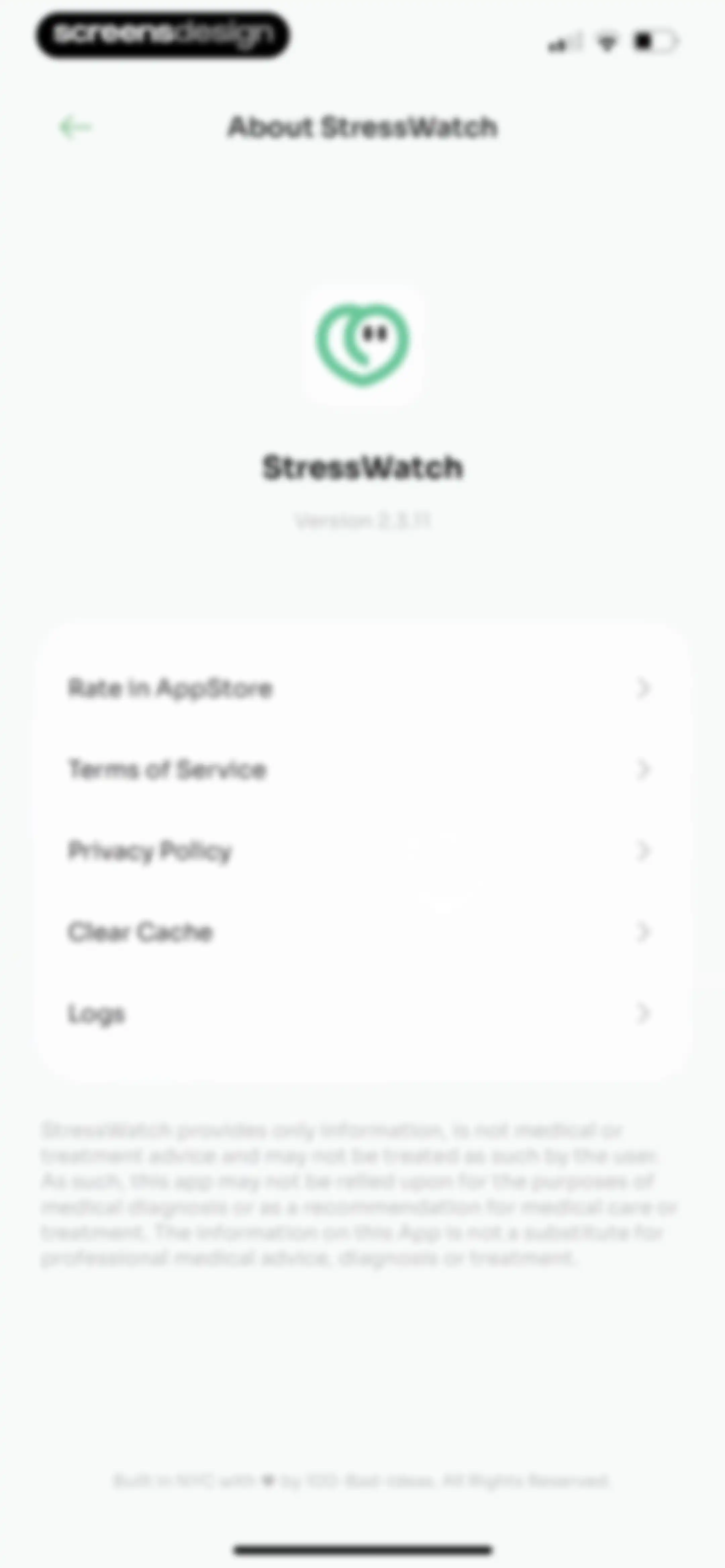 StressWatch: AI Stress Monitor screen 170