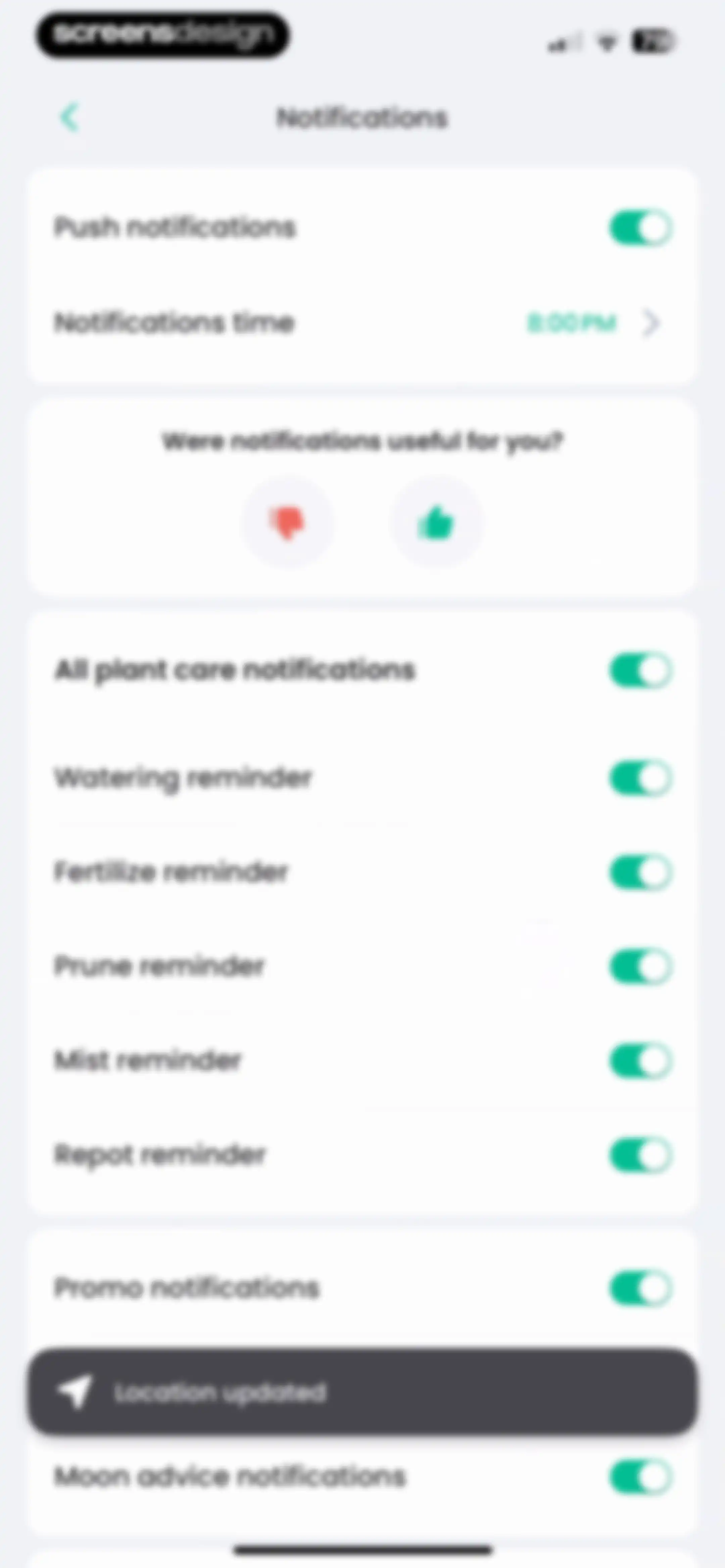PlantIn: Plant Identifier・Care screen 186