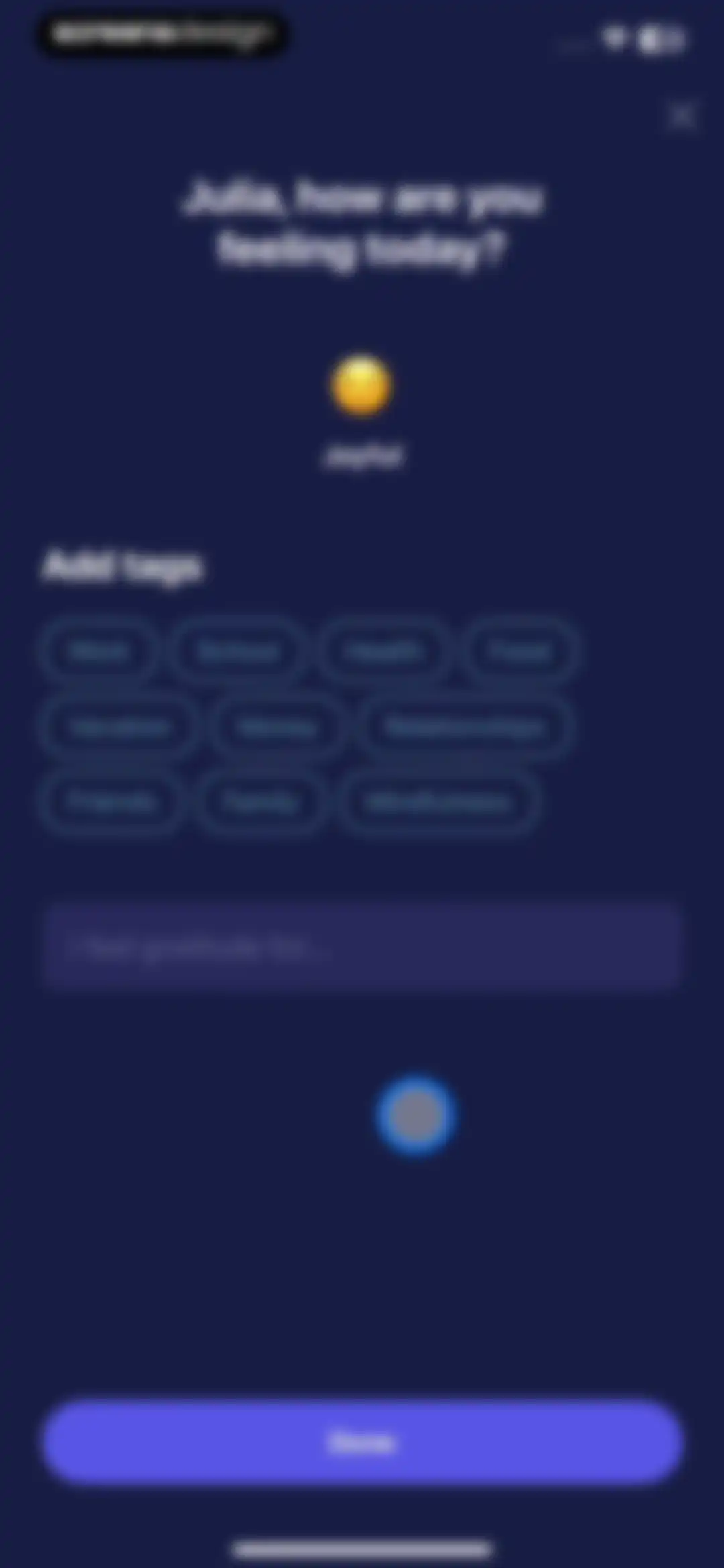 Mo Meditation, Sleep, Recovery screen 91