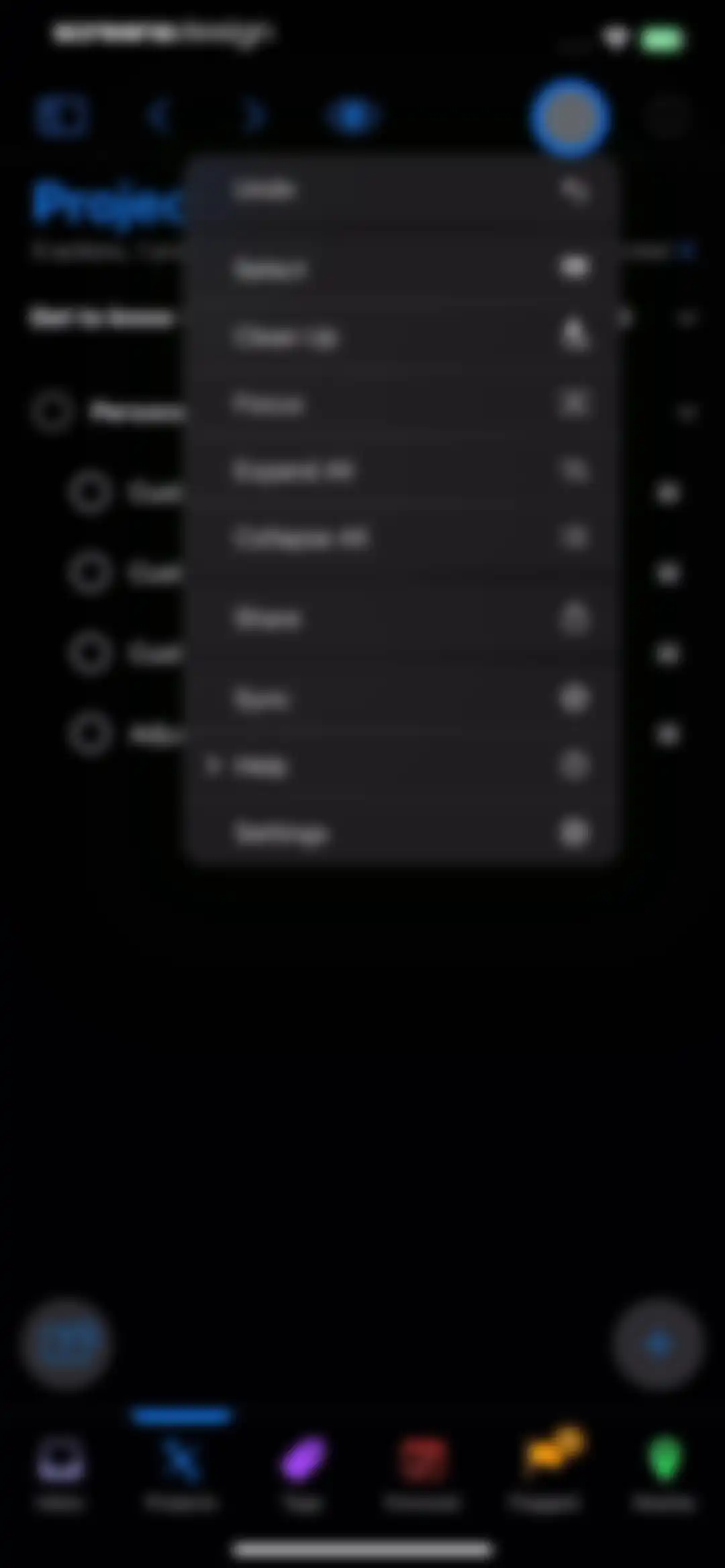 OmniFocus 4 screen 34