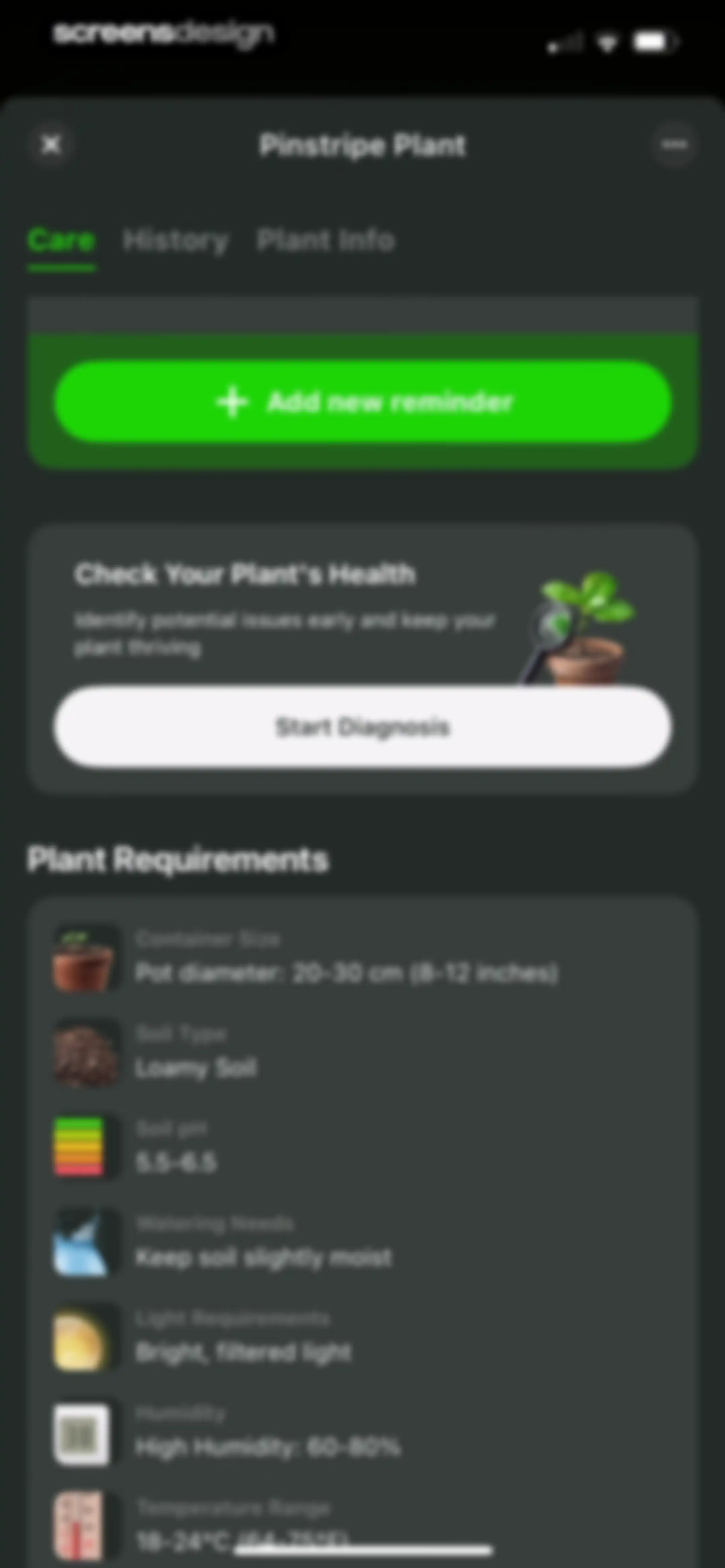 Plant Identifier & Care App screen 41