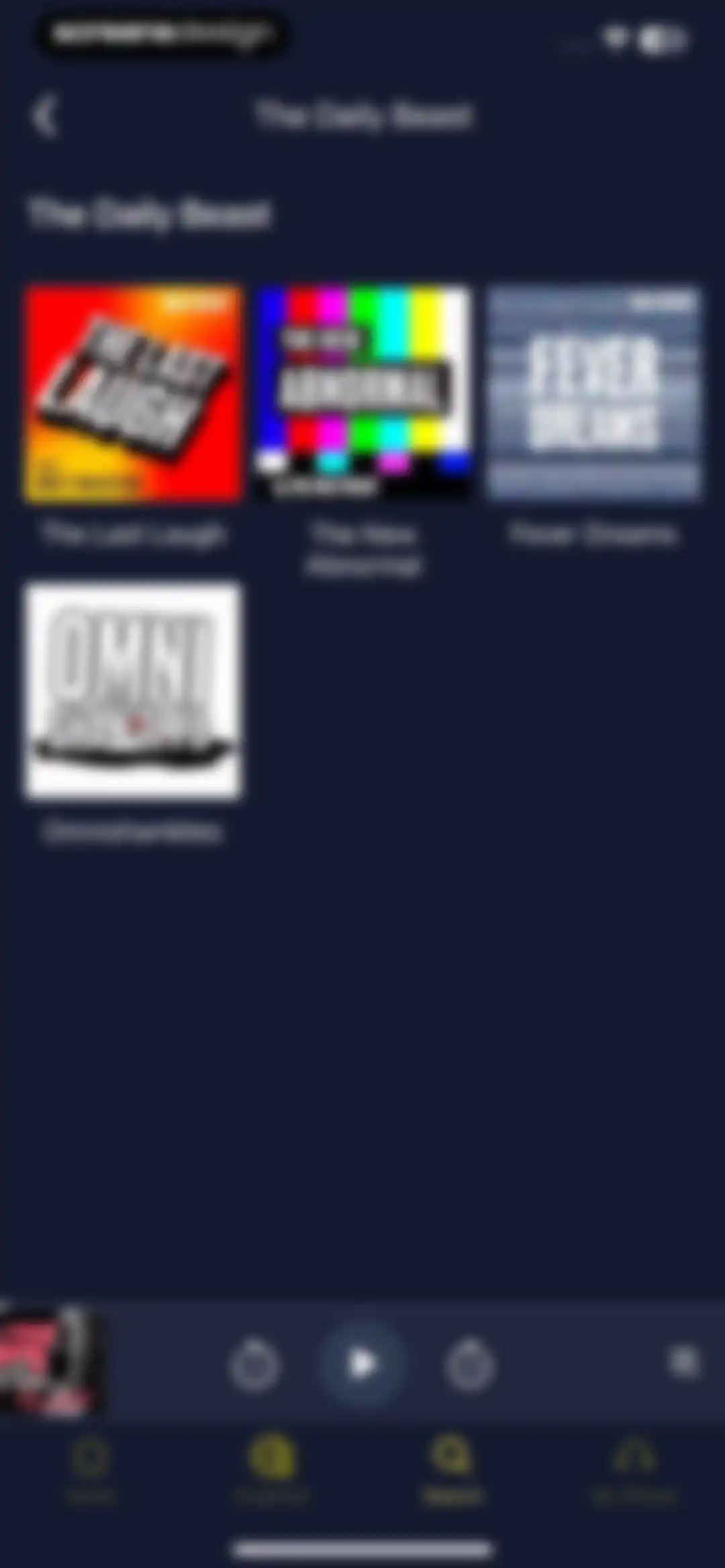 Luminary Podcasts & Originals screen 53