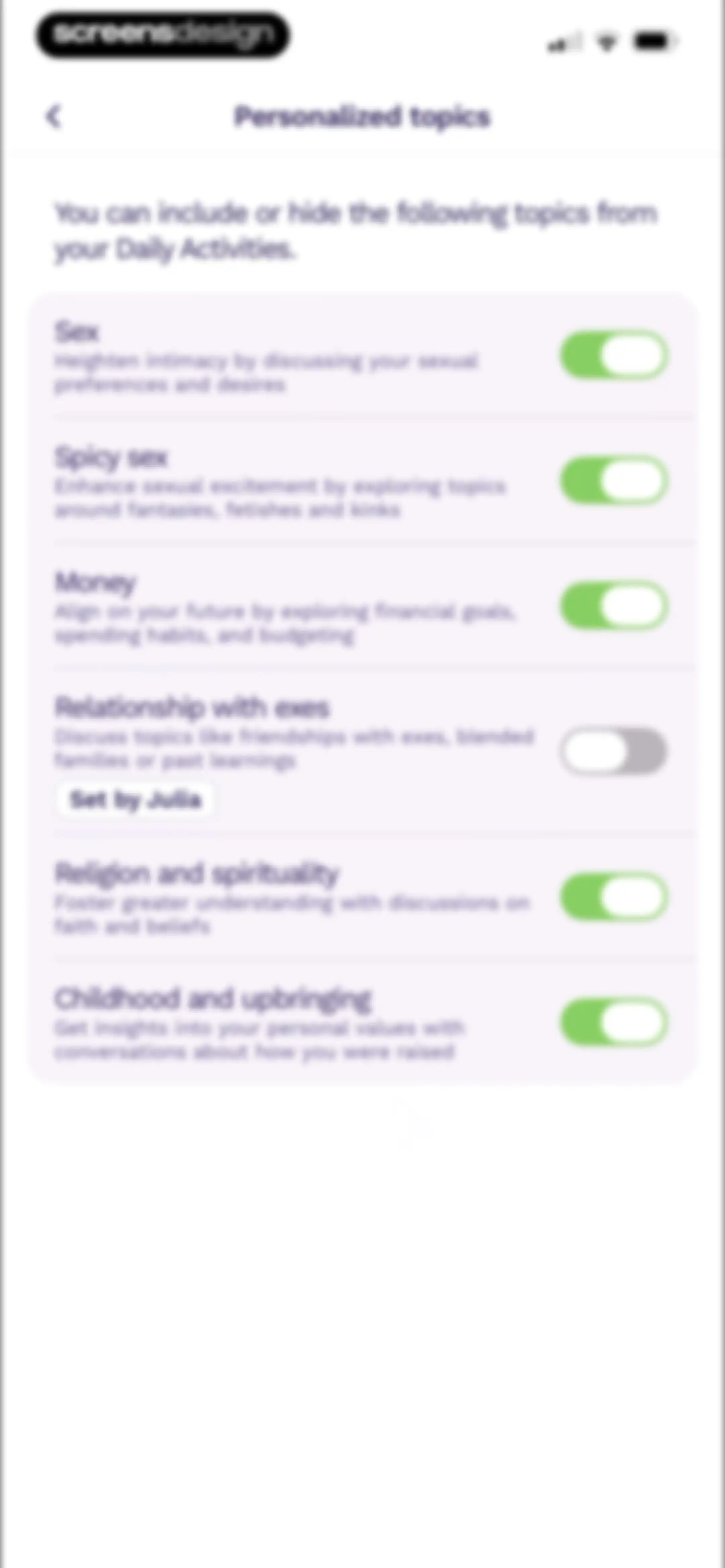 Paired: Couples & Relationship screen 173