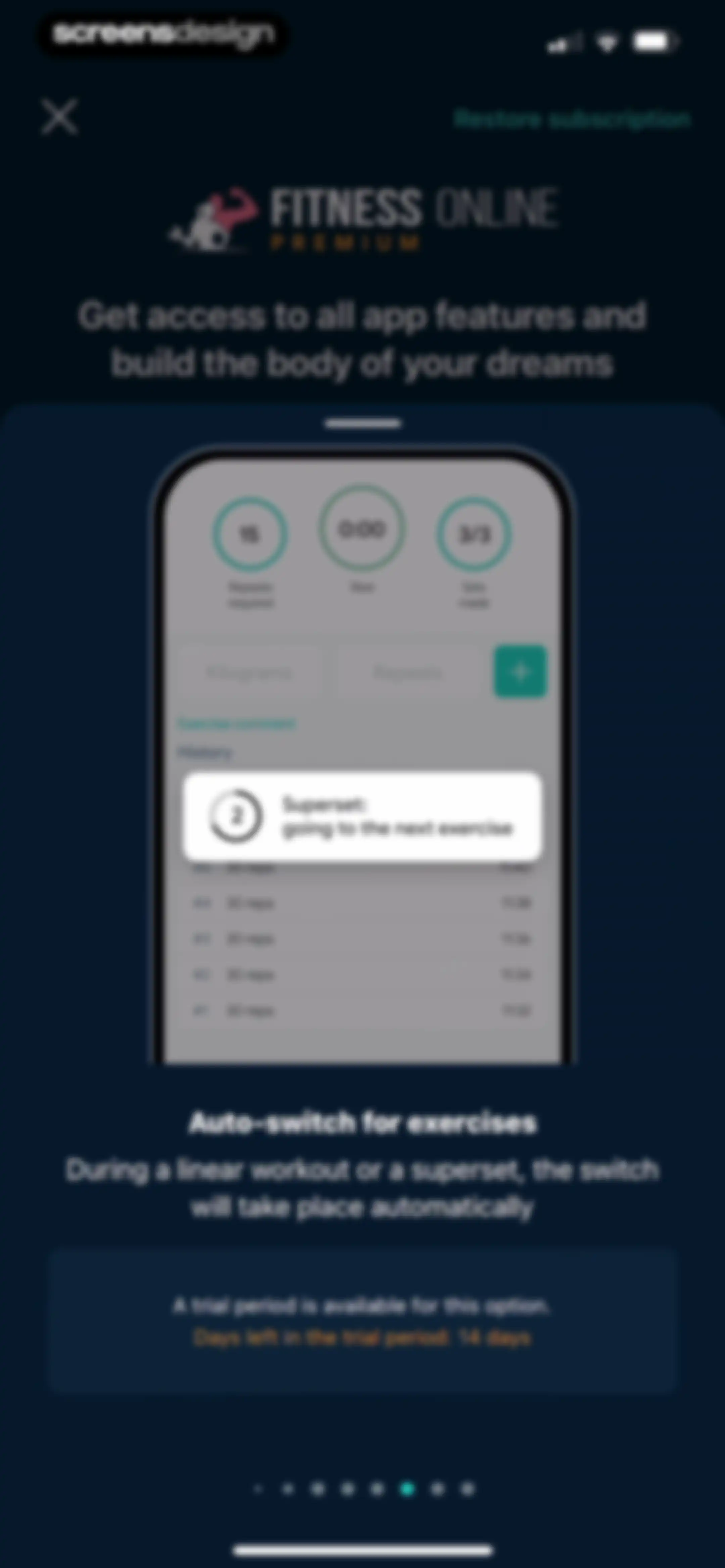 Fitness App: Gym Workout Plan screen 94