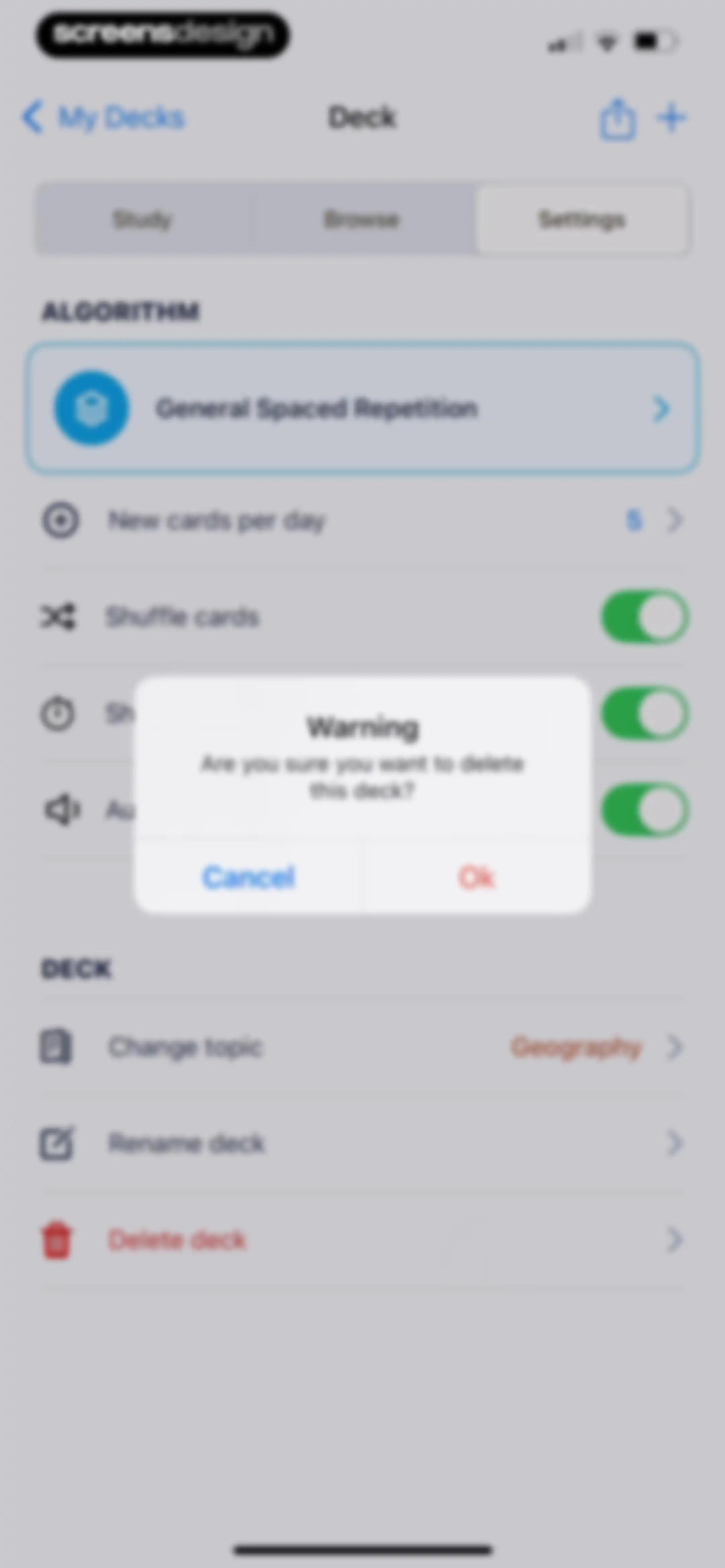 Mopiq: AI Flashcards Learning screen 80