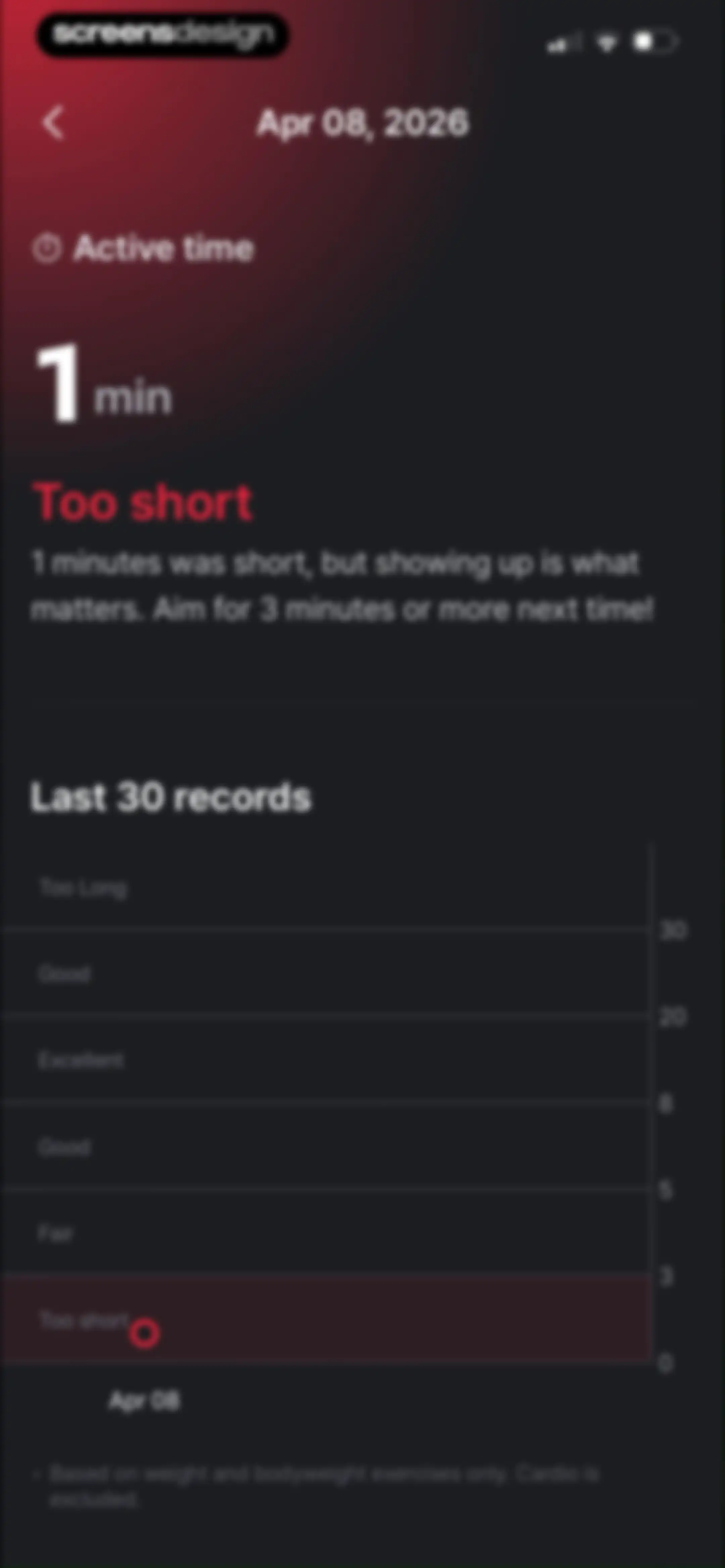 Planfit AI Gym Workout Planner screen 170