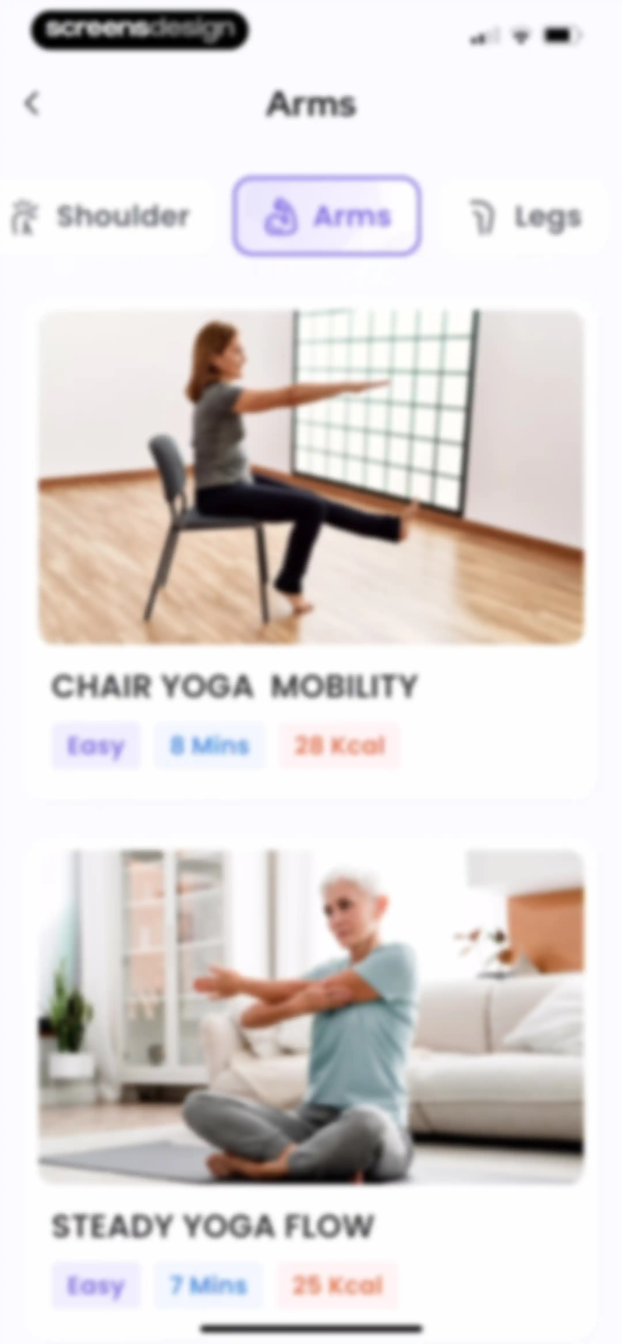 Chair Yoga for Seniors at Home screen 111