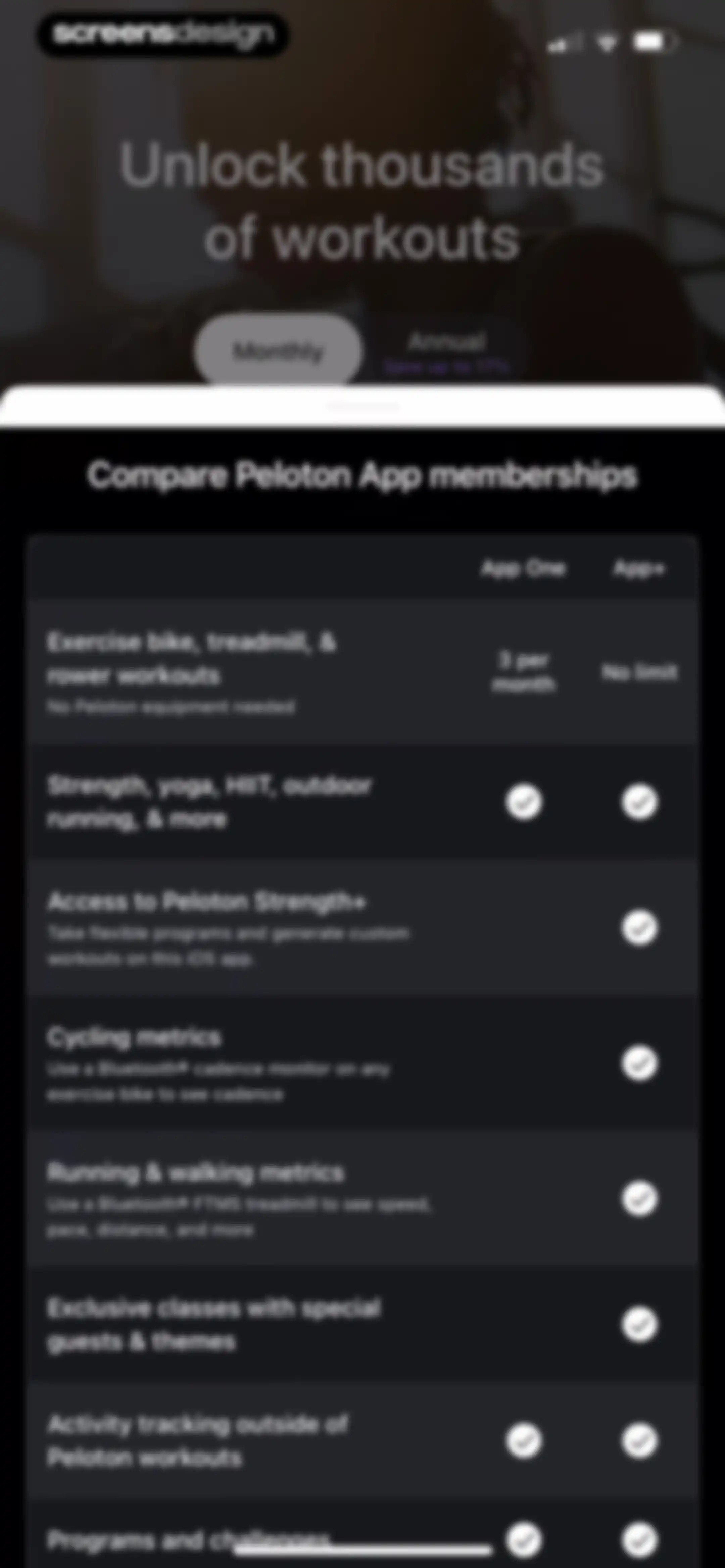 Peloton: Fitness & Workouts screen 11