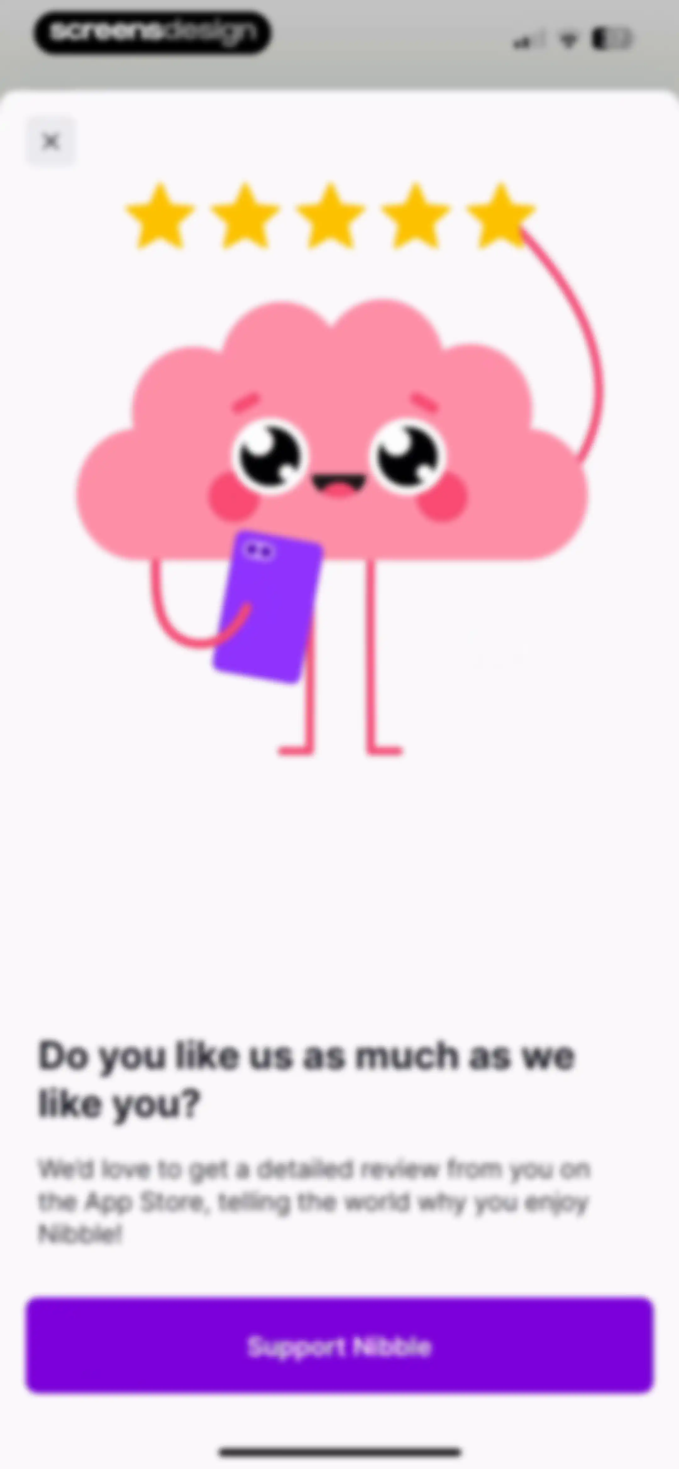 Nibble: Daily Learning & Quiz screen 80