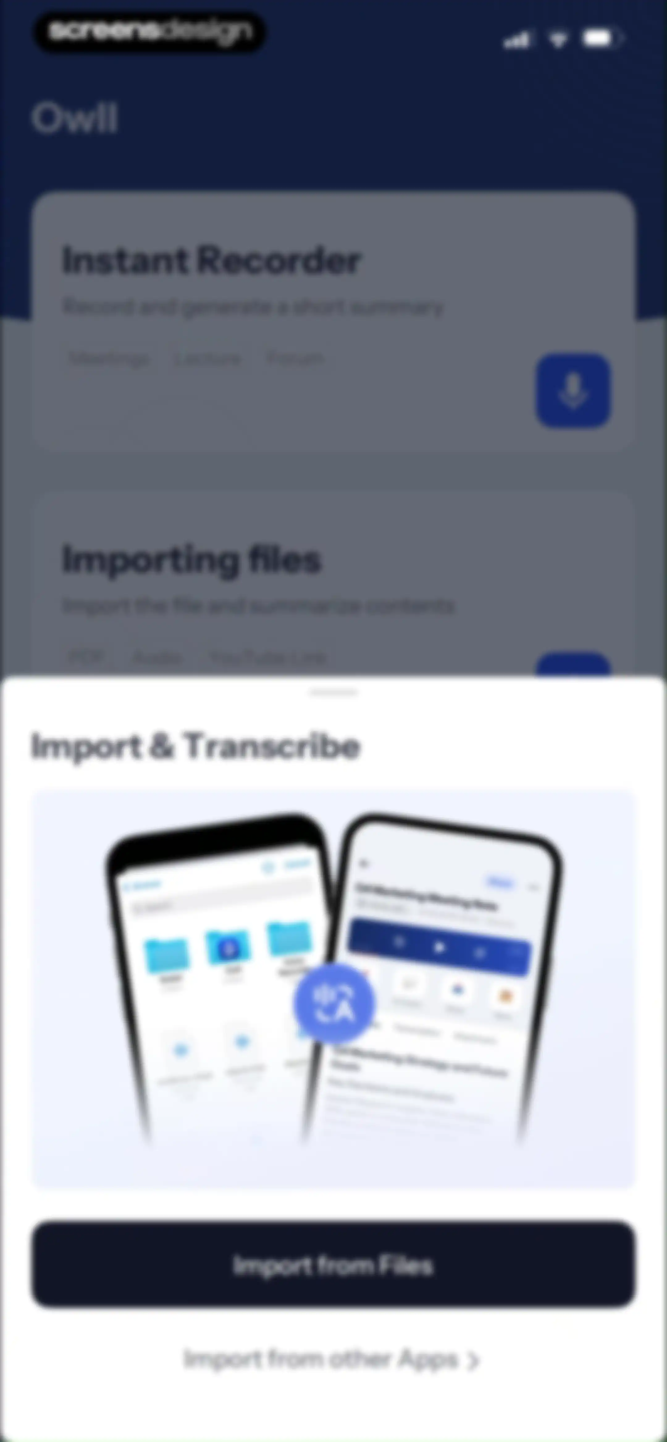 Owll:AI Note Taker & Assistant screen 62