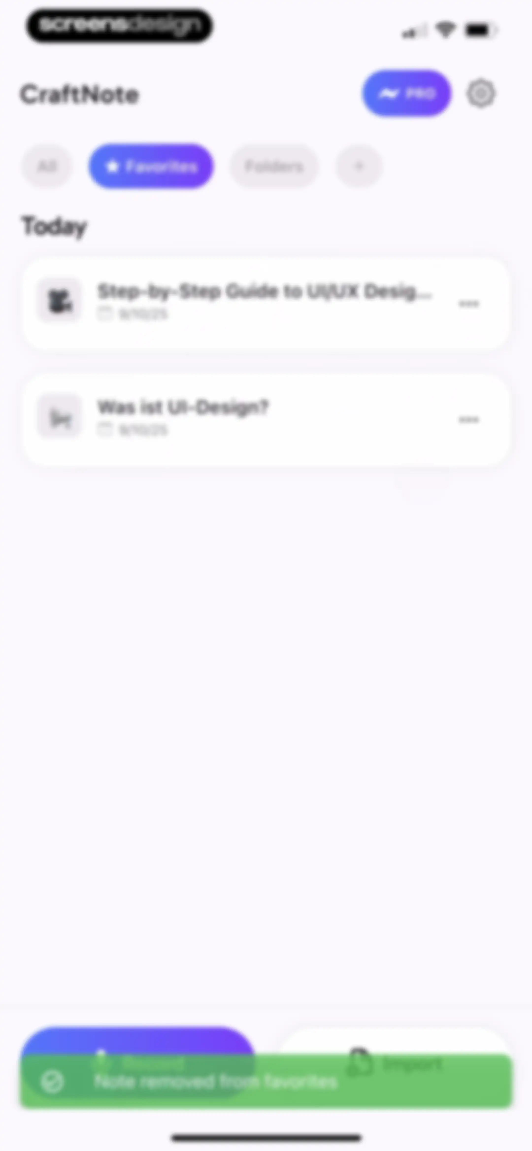 CraftNote: Smart AI Note Taker screen 84