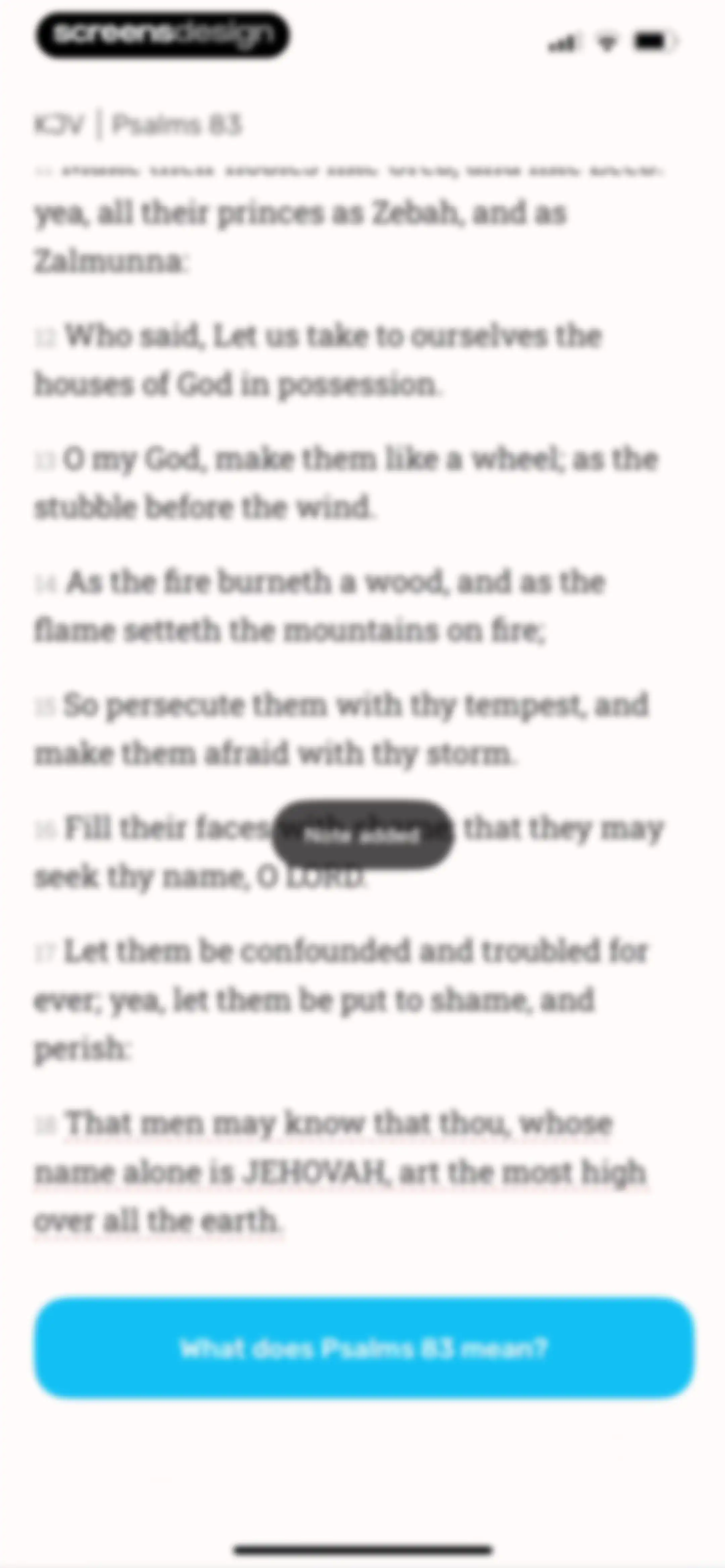 Bible Study - Manna screen 41