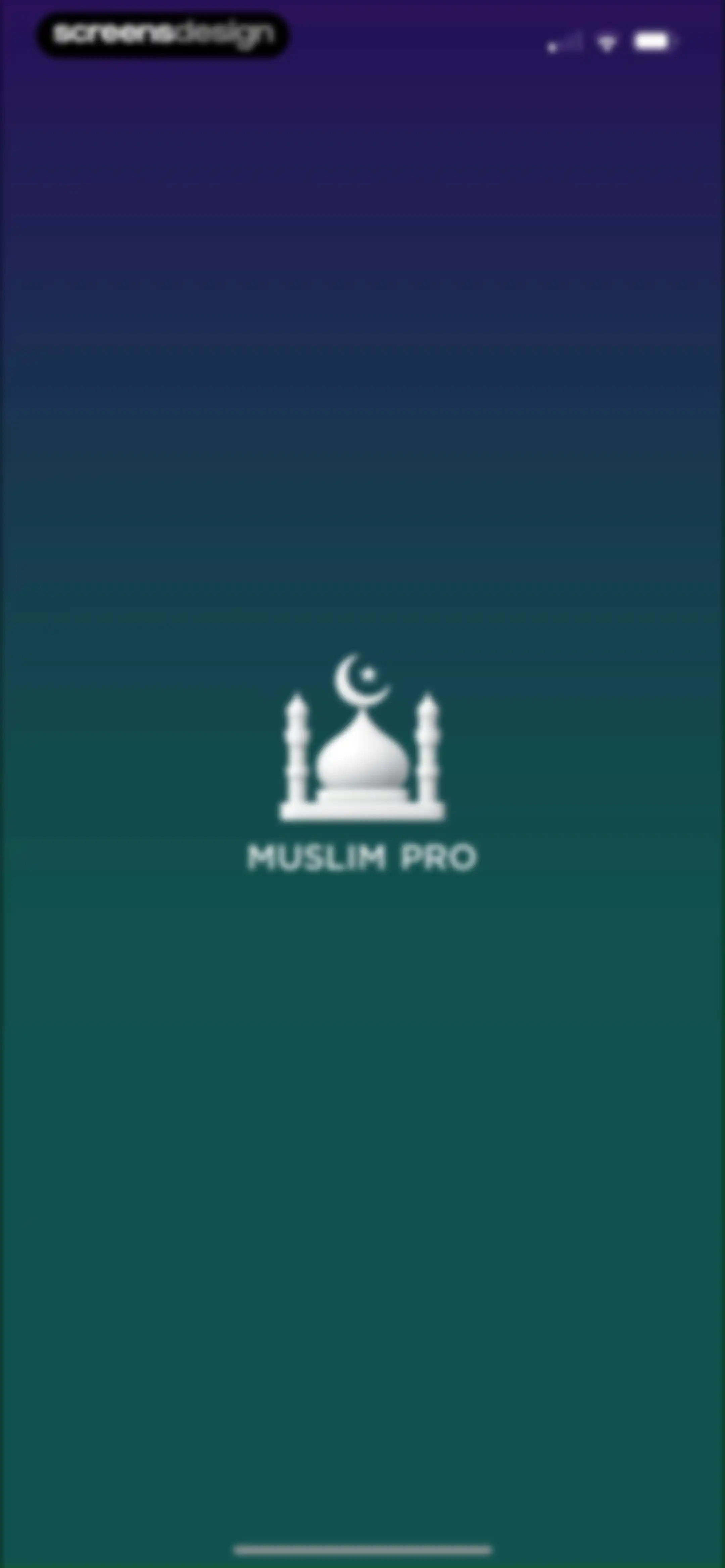 Muslim Pro: Quran & Athan screen 1