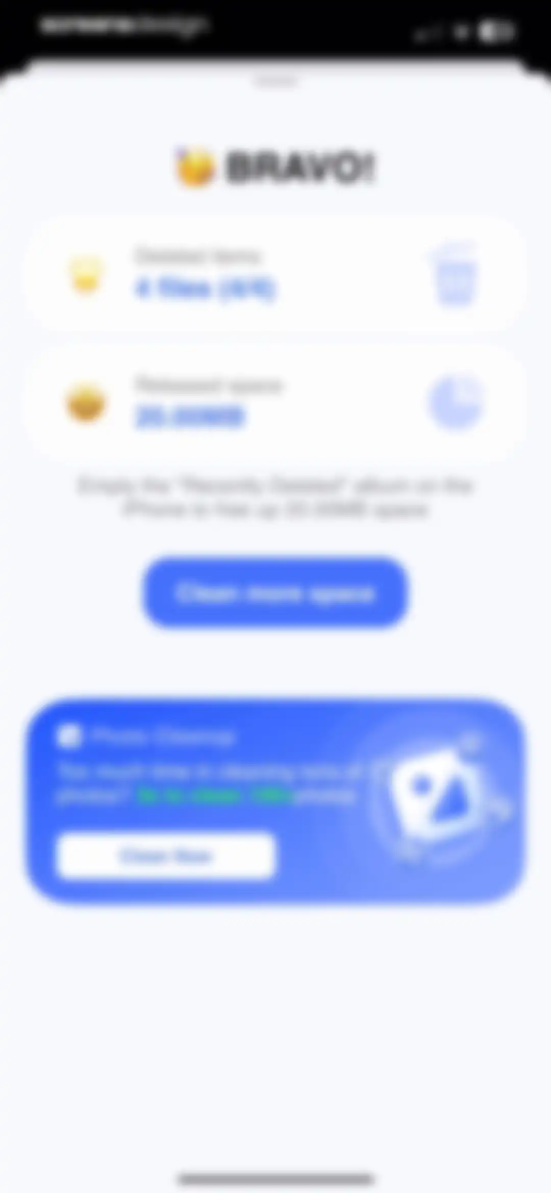 Strong Cleaner: Free up space screen 23