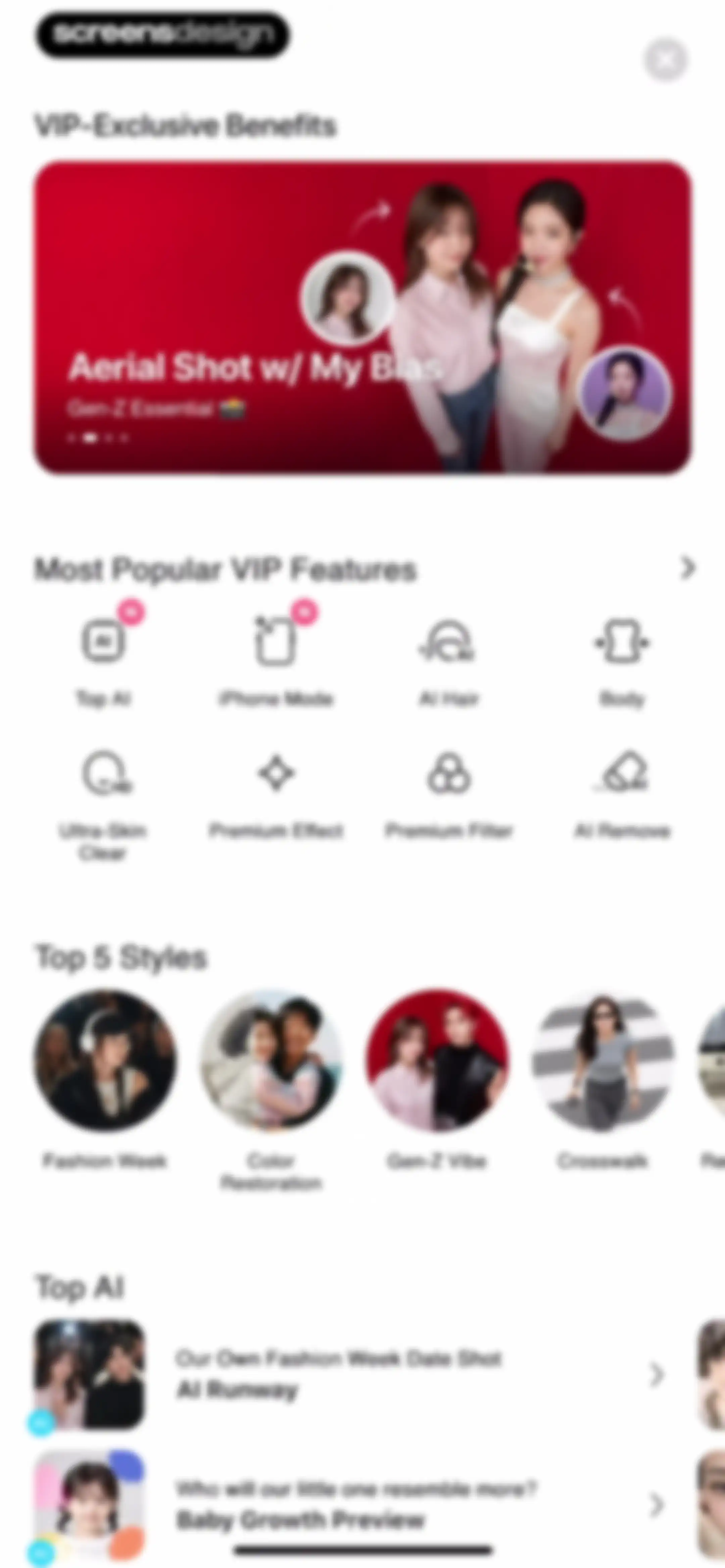 SNOW - AI Profile screen 21