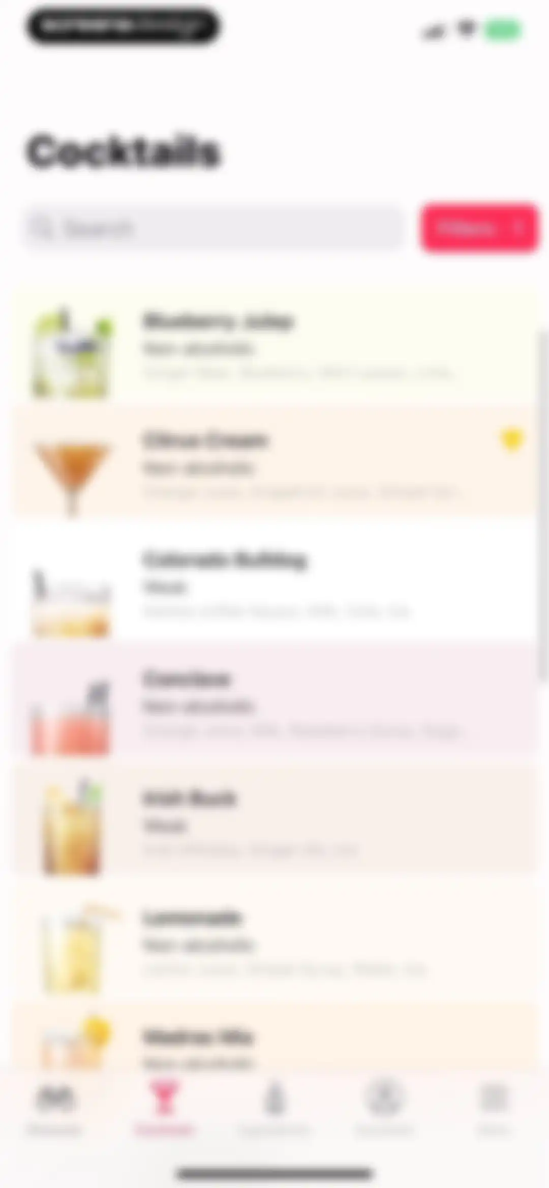 Cocktail Flow - Drink Recipes screen 26