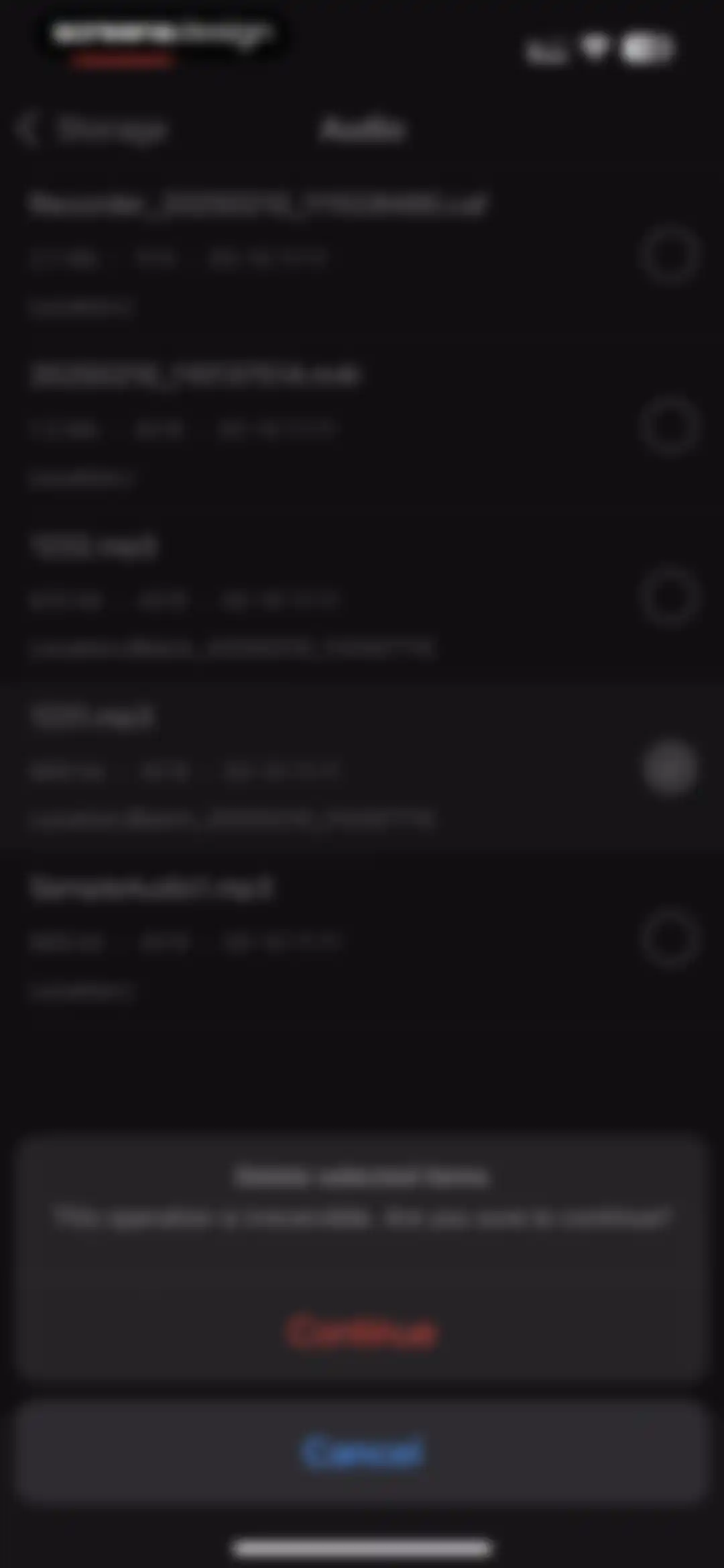Audio Editor - Music editor screen 91