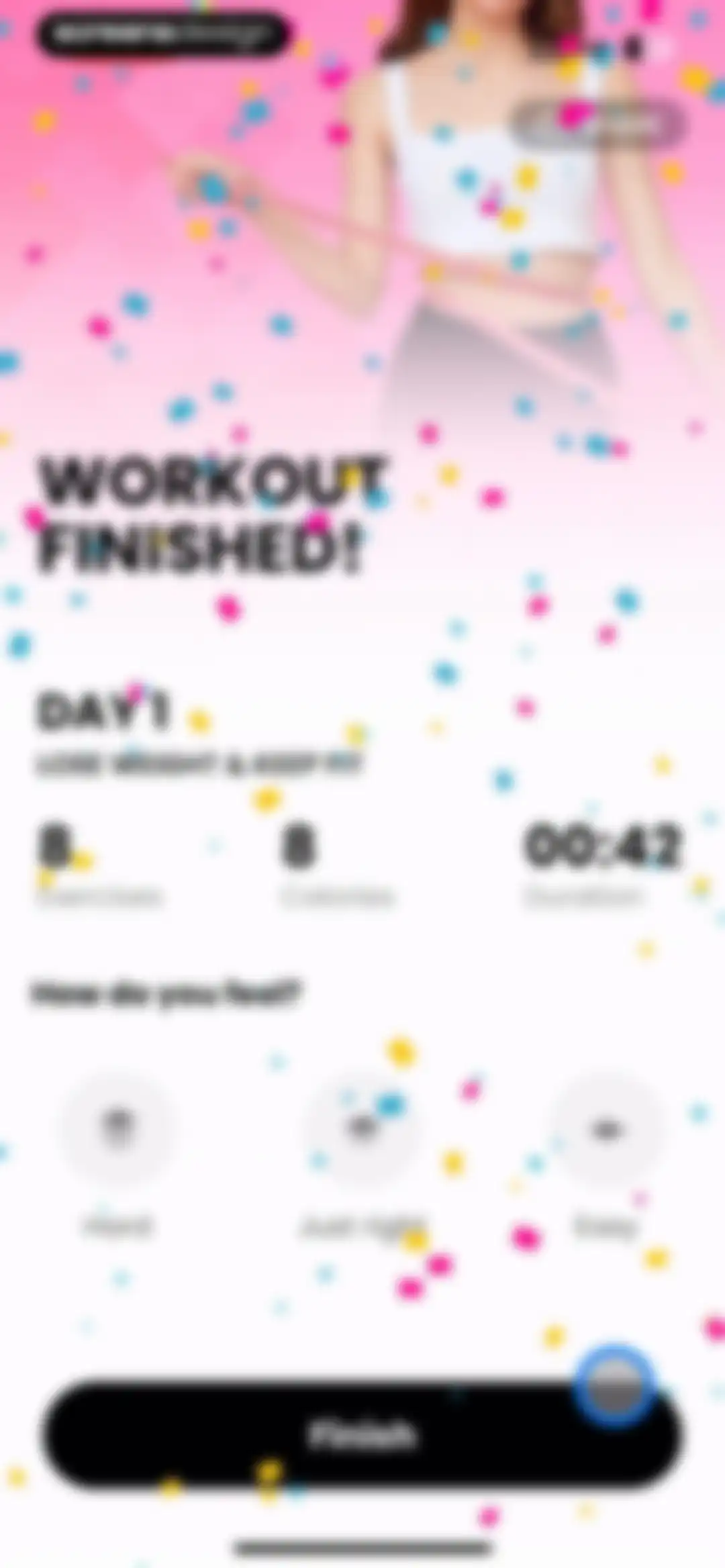 Lose Weight for Women at Home screen 82