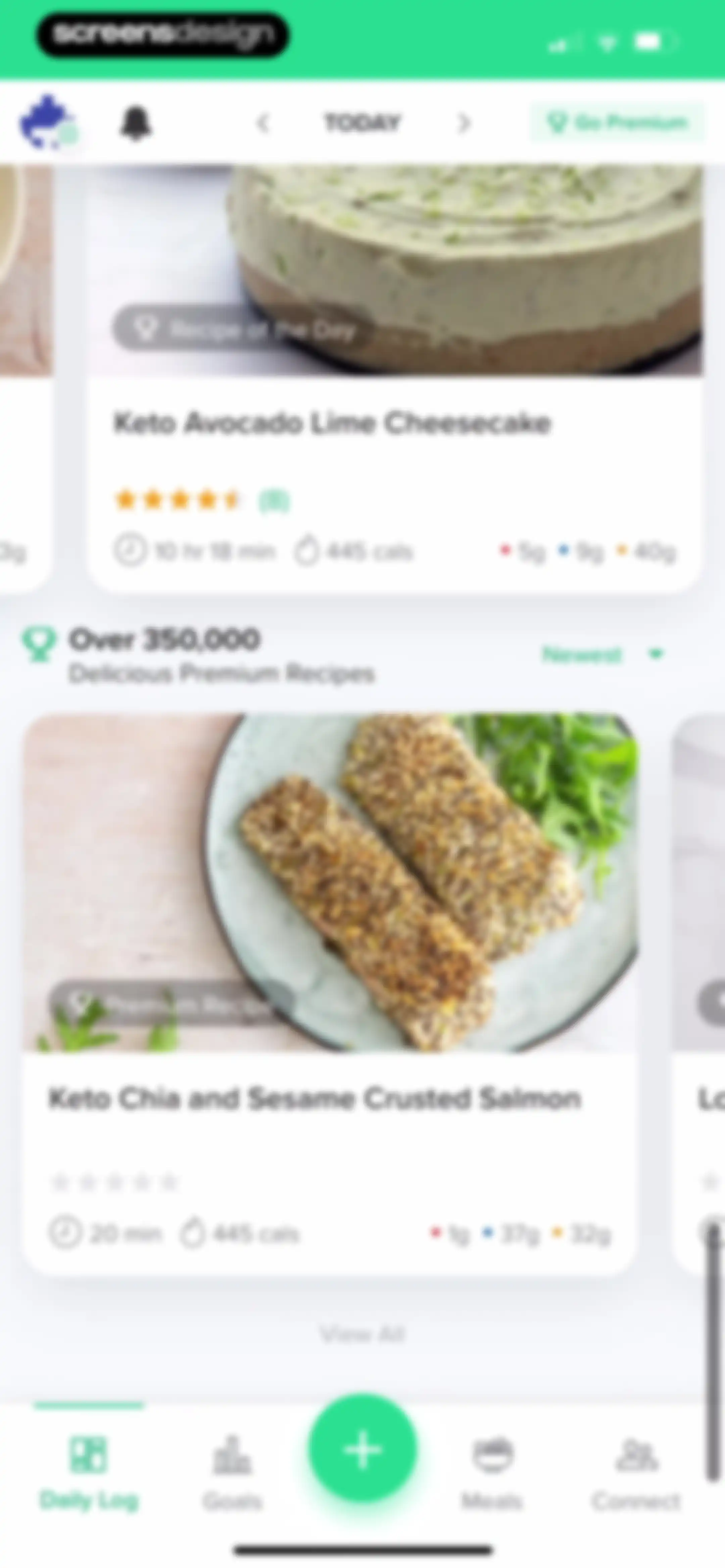 Carb Manager: Keto & Macro Log screen 212