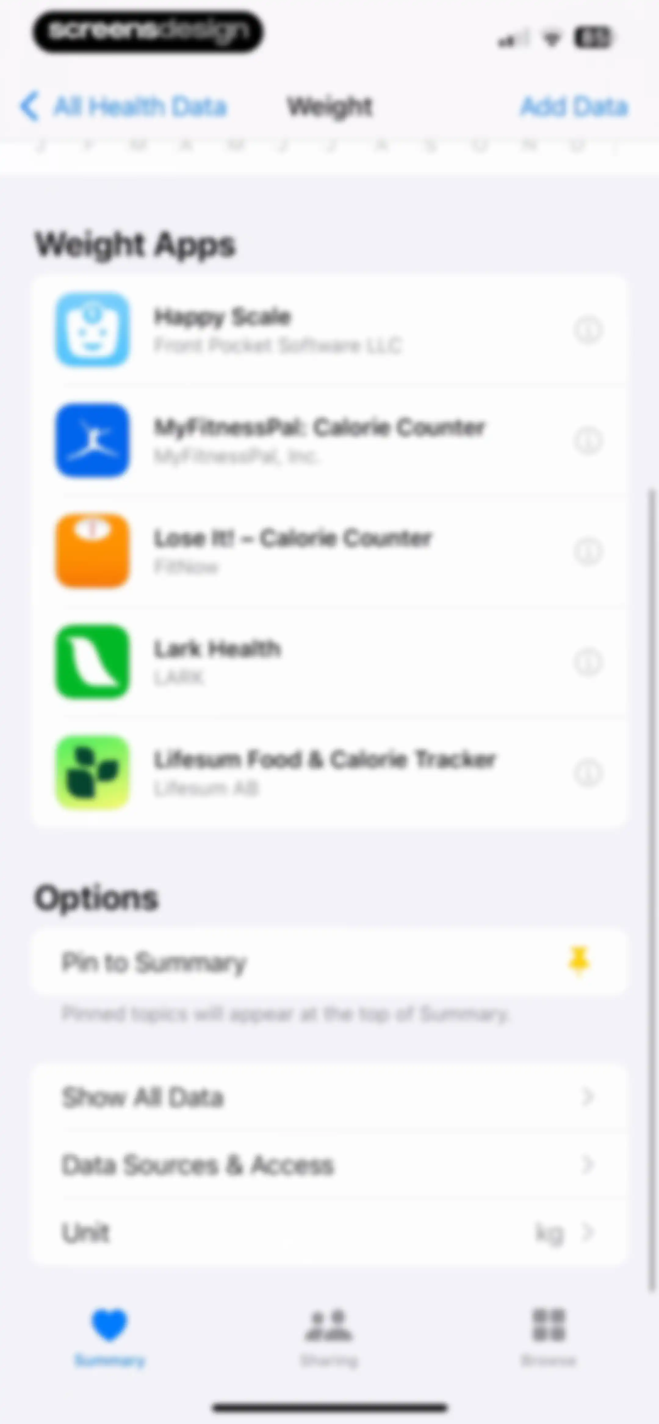 Apple Health screen 56