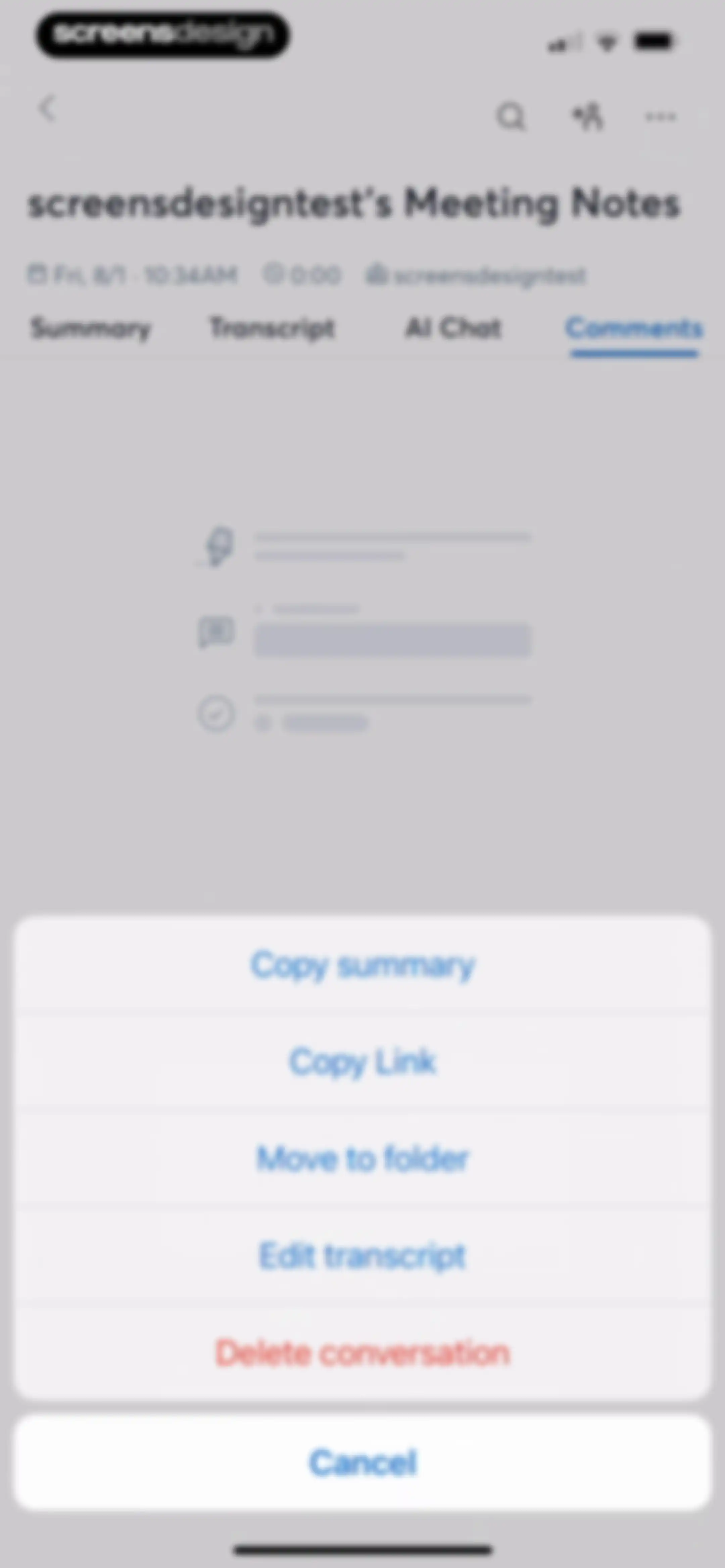 Otter Transcribe Voice Notes screen 40