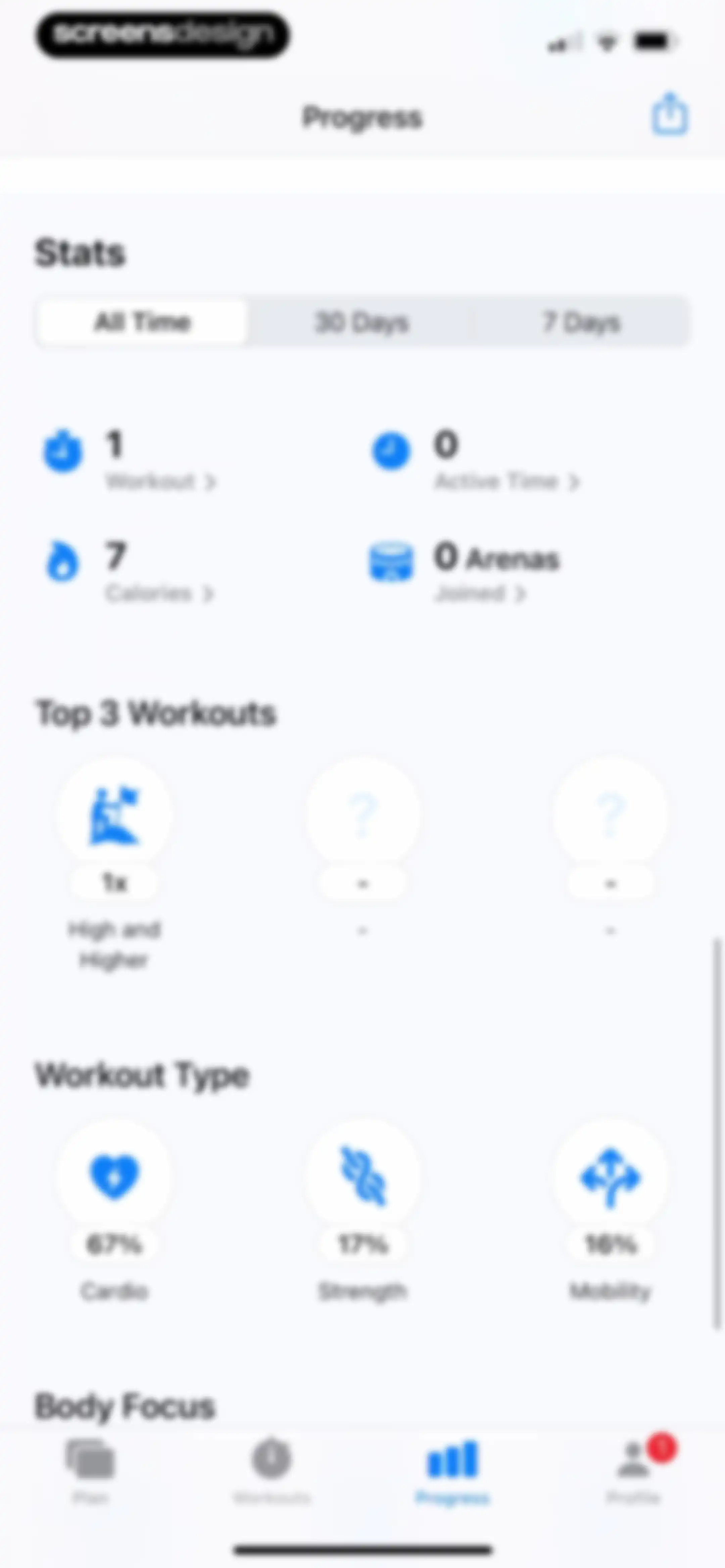 Seven: 7 Minute Workout screen 117