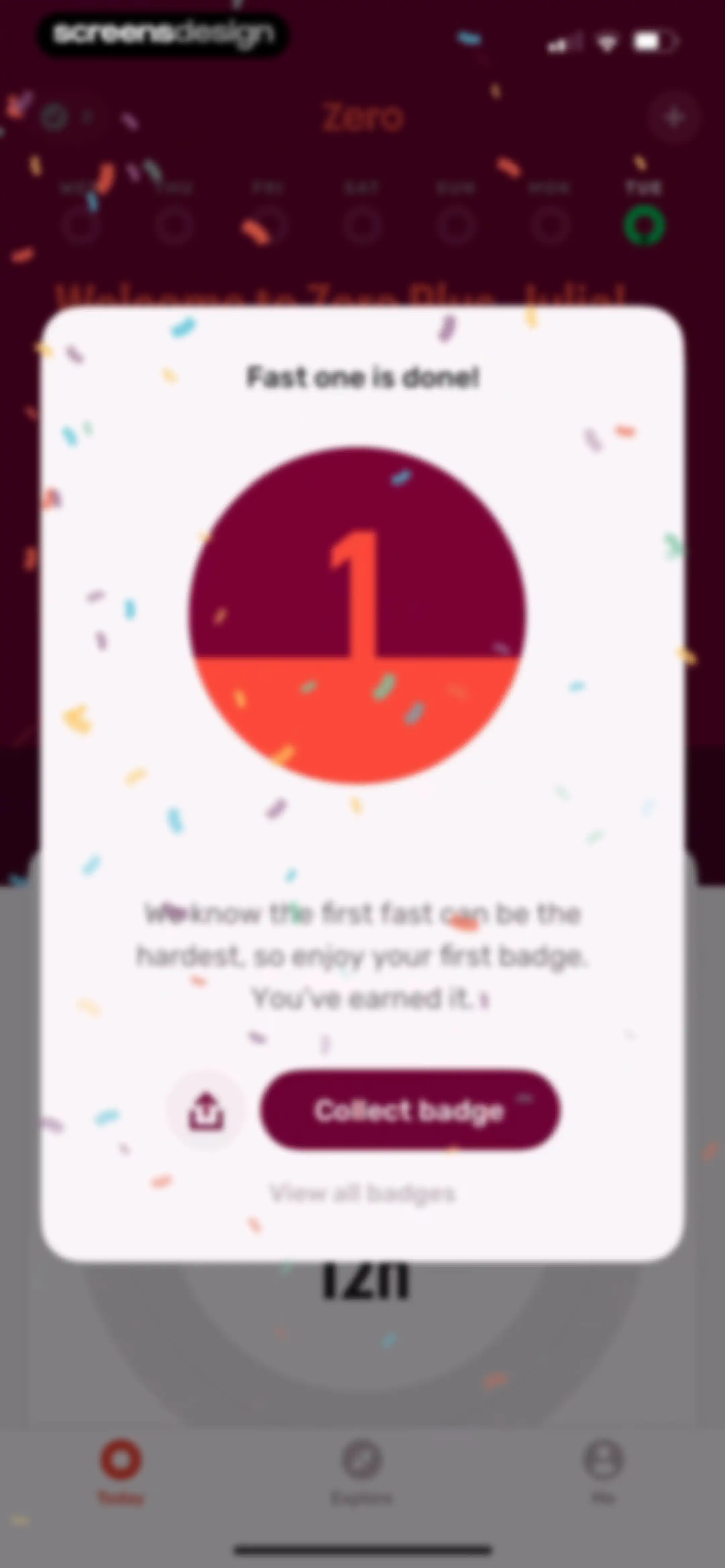 Zero: Fasting & Food Tracker screen 47