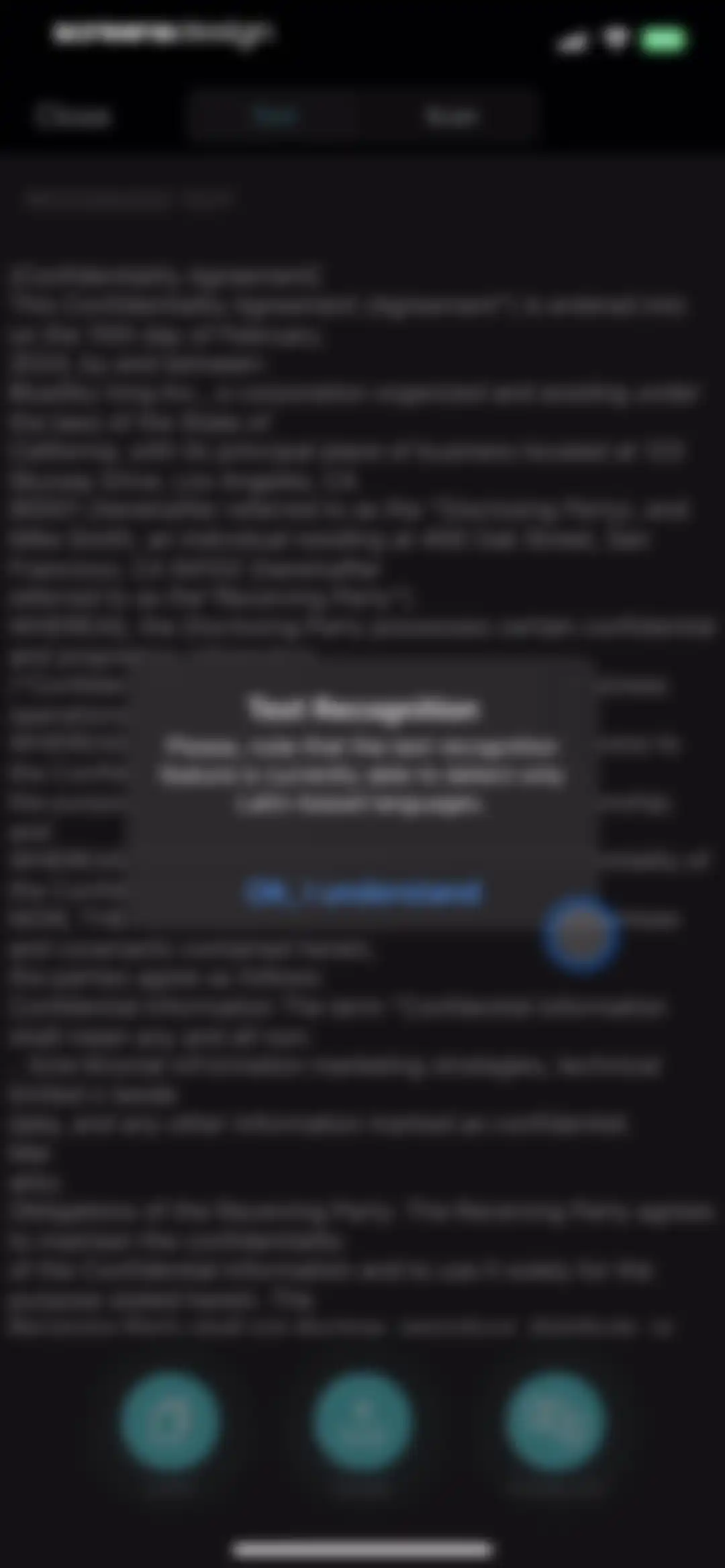 Scanner PDF – scan document screen 18