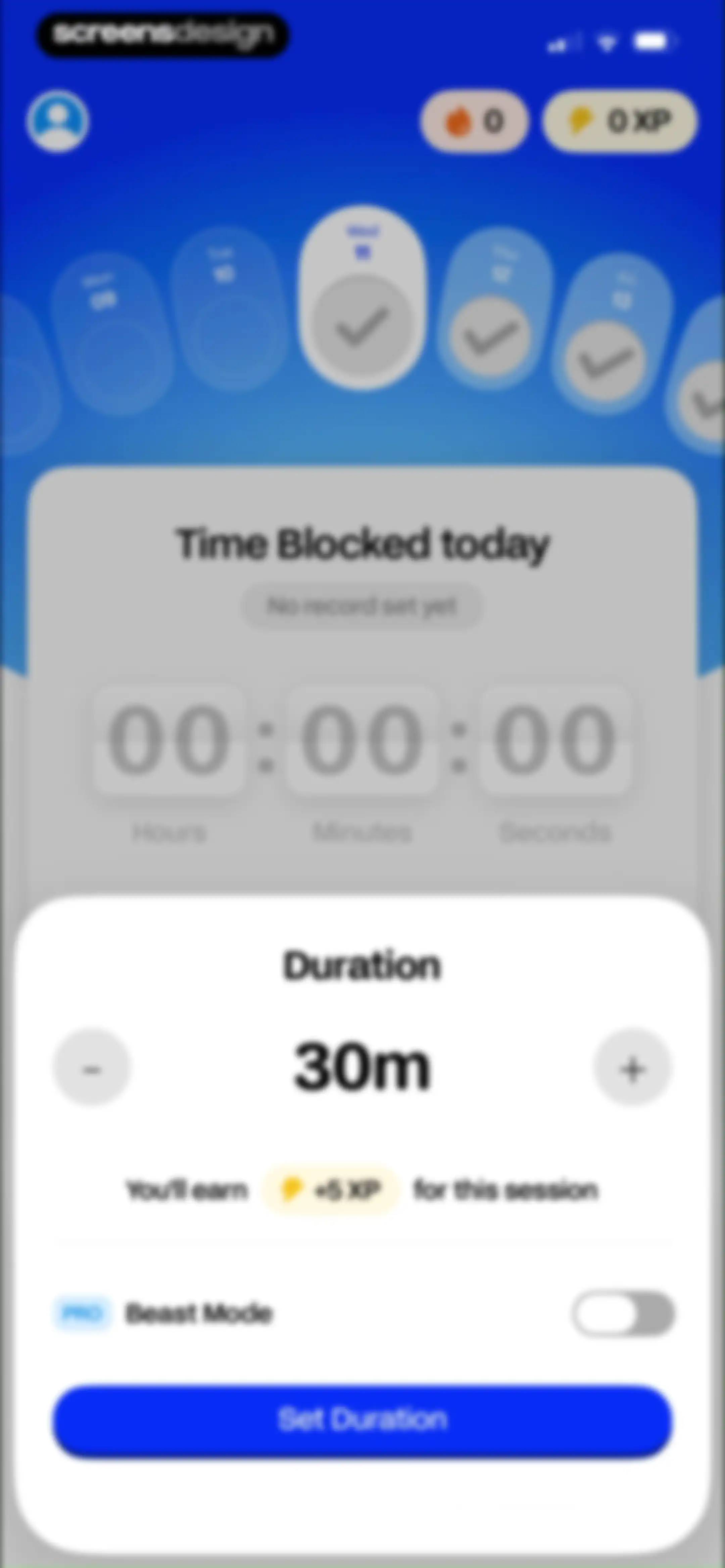BePresent: Screen Time Control screen 59