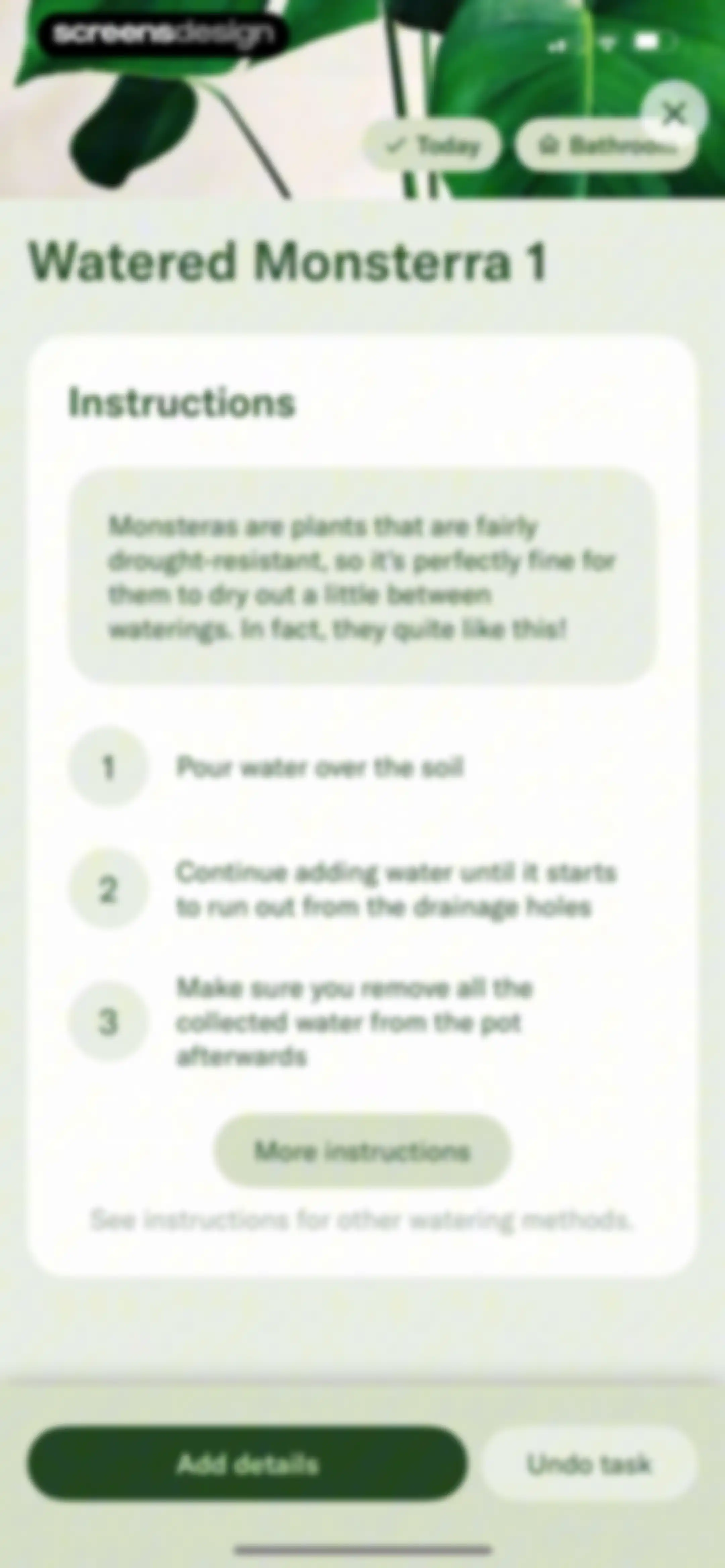 Planta: Plant & Garden Care screen 61