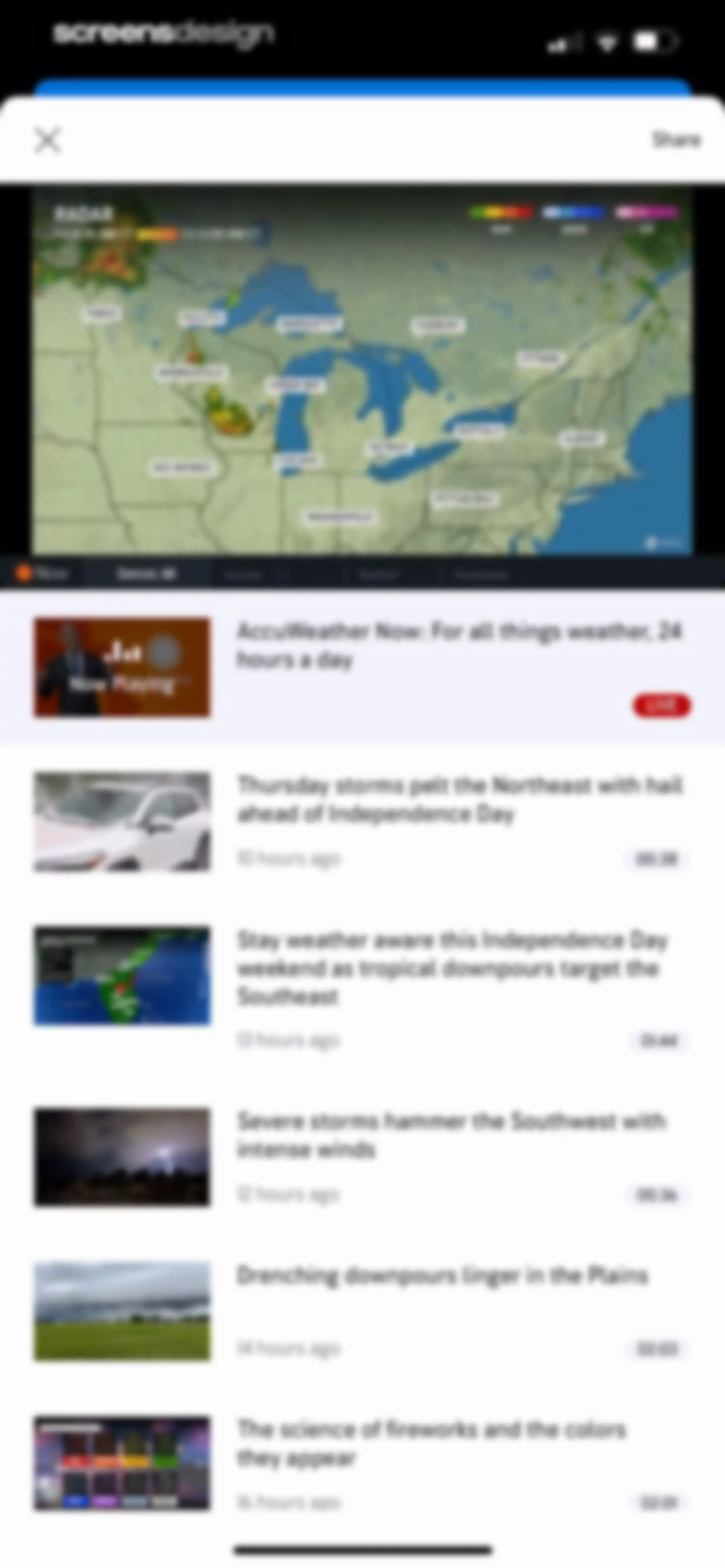 AccuWeather: Weather Forecast screen 80