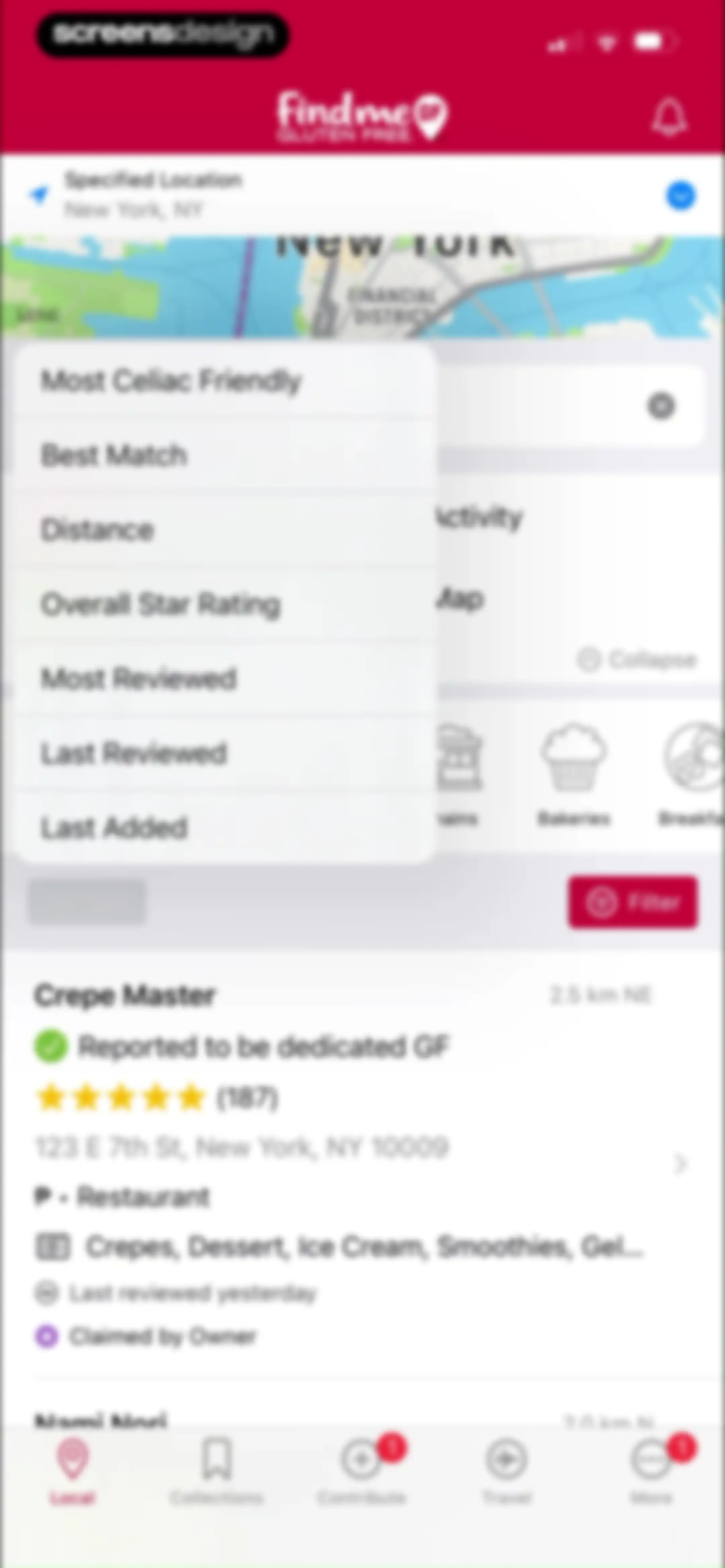 Find Me Gluten Free screen 111