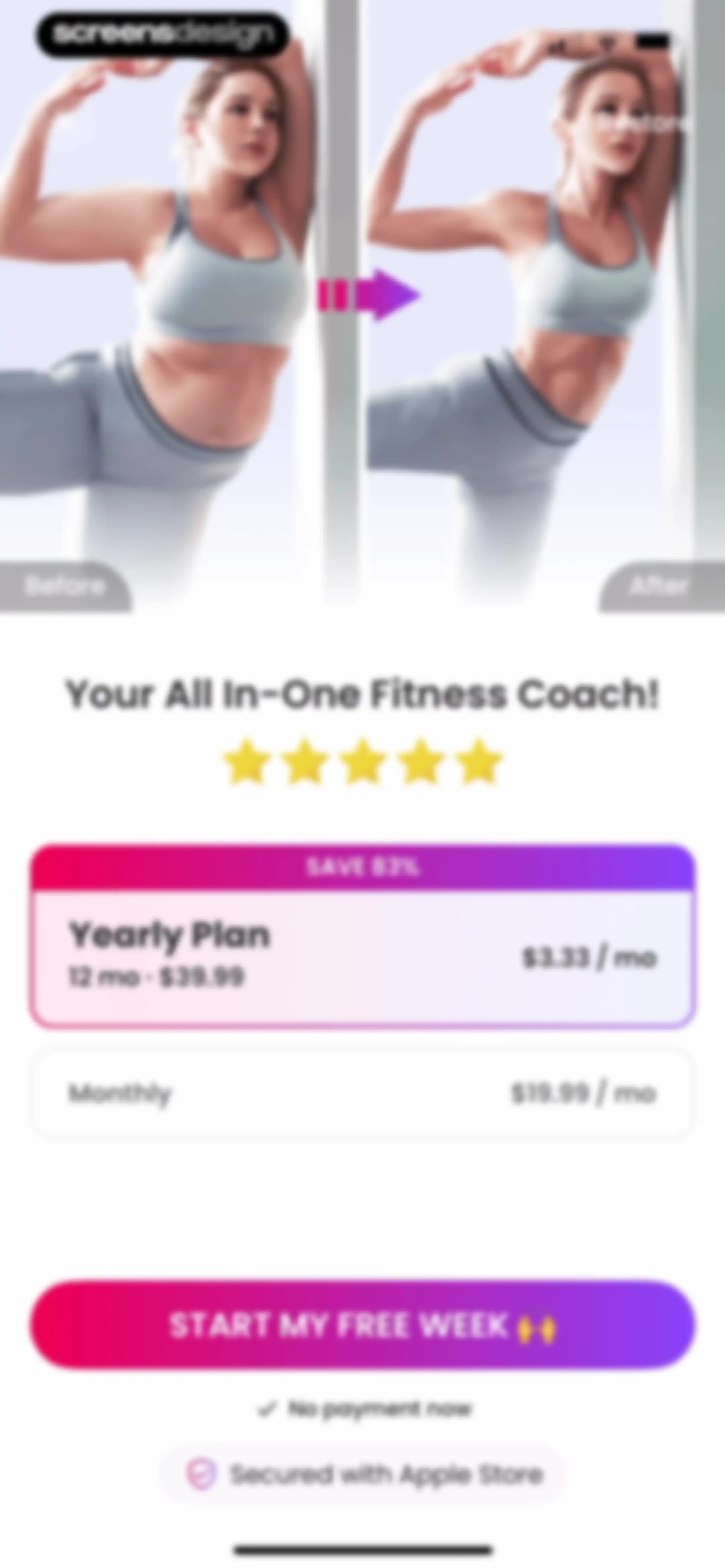 Workout for Women: Home & Gym screen 65