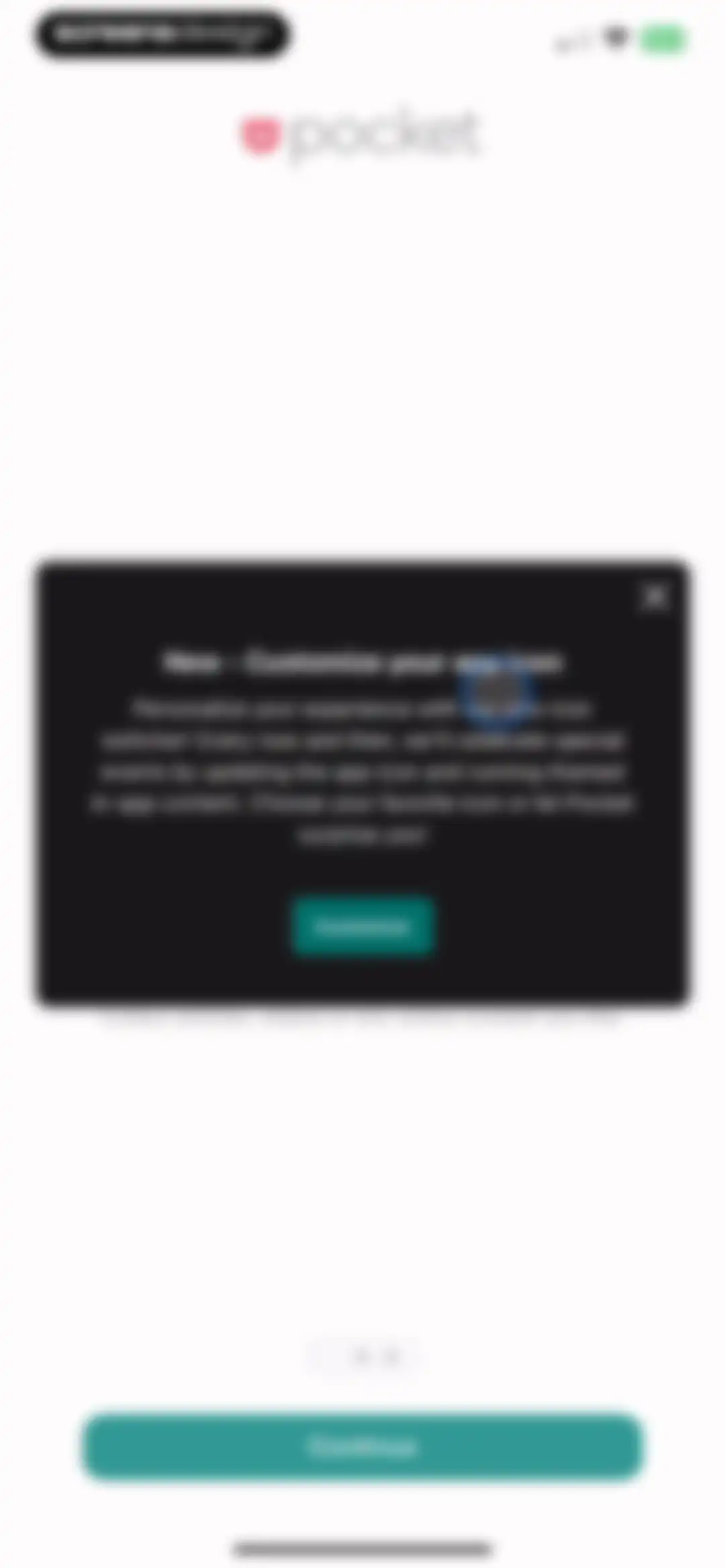 Pocket: Stay Informed screen 2