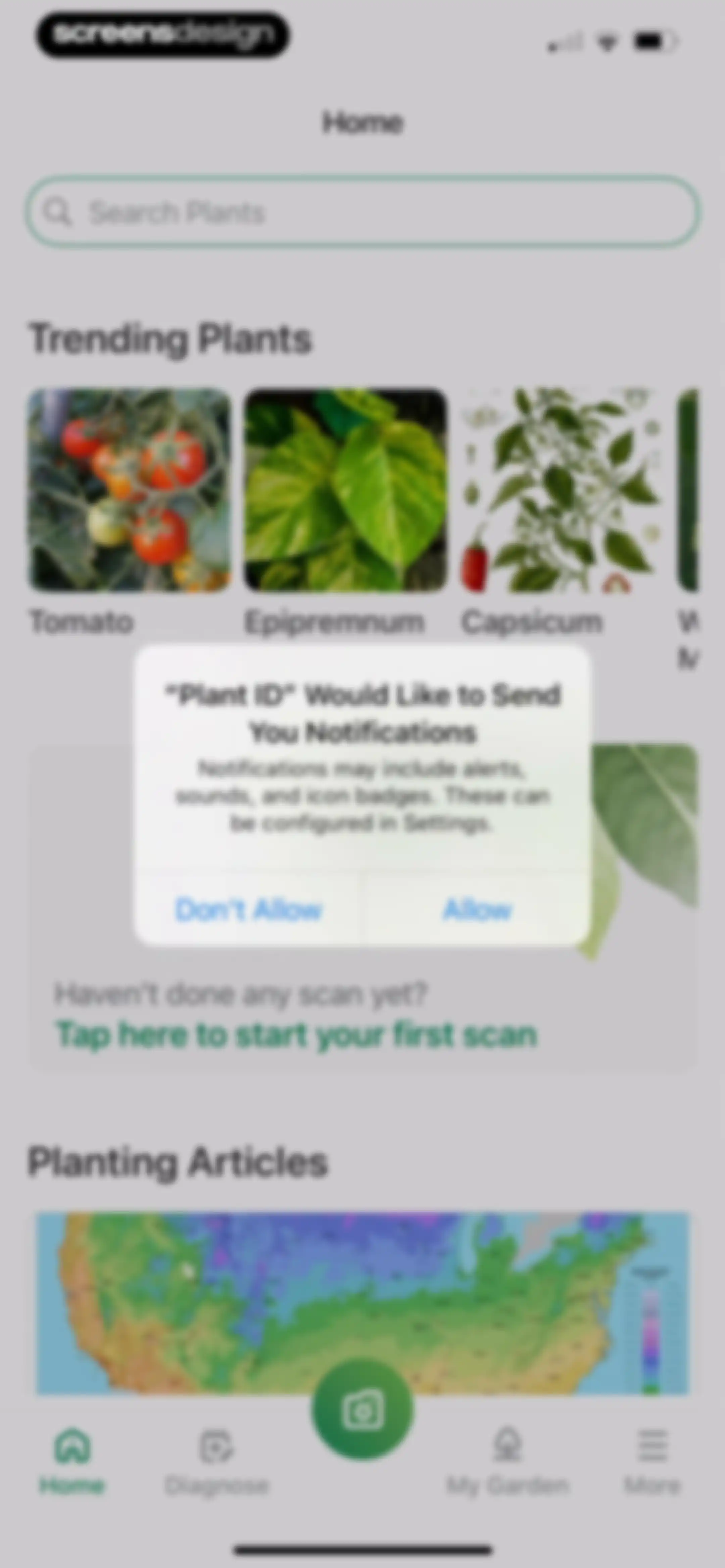 Identify My Plant Now screen 7