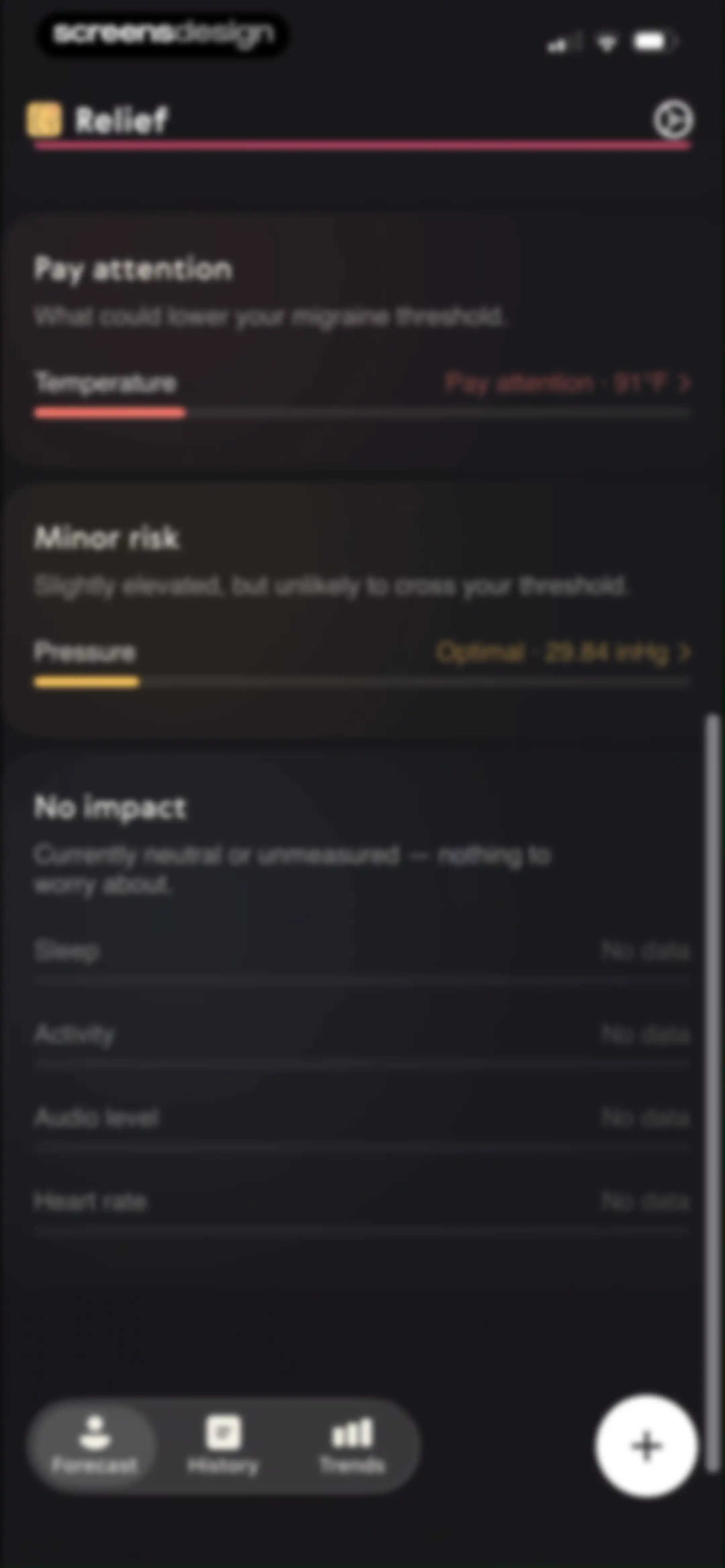 Relief - Migraine Tracker screen 44