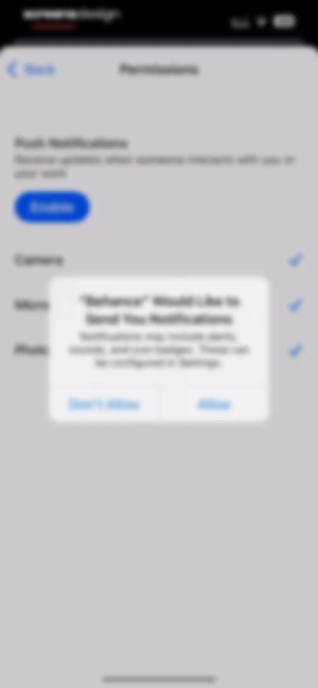 Behance – Creative Portfolios screen 153
