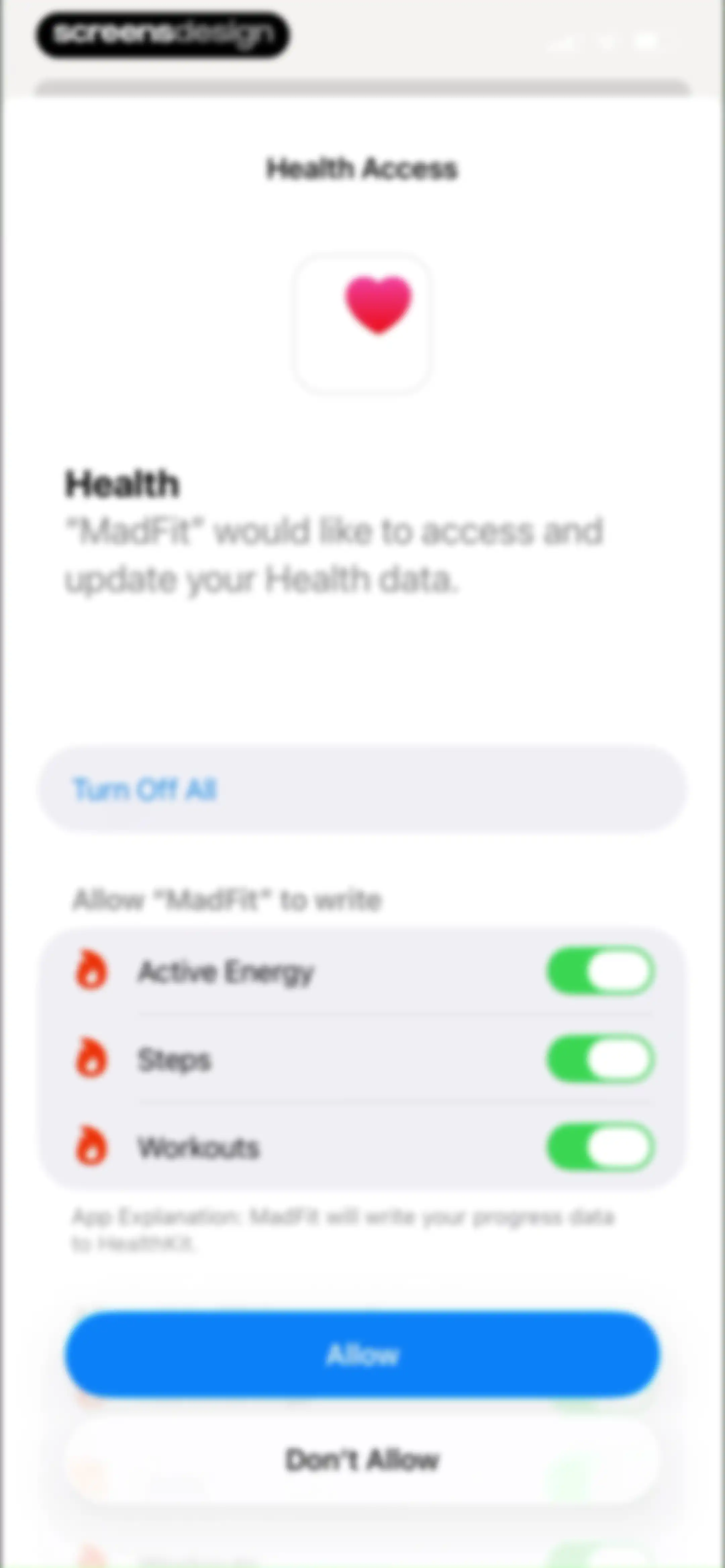 MadFit: Home Fitness Workouts screen 101
