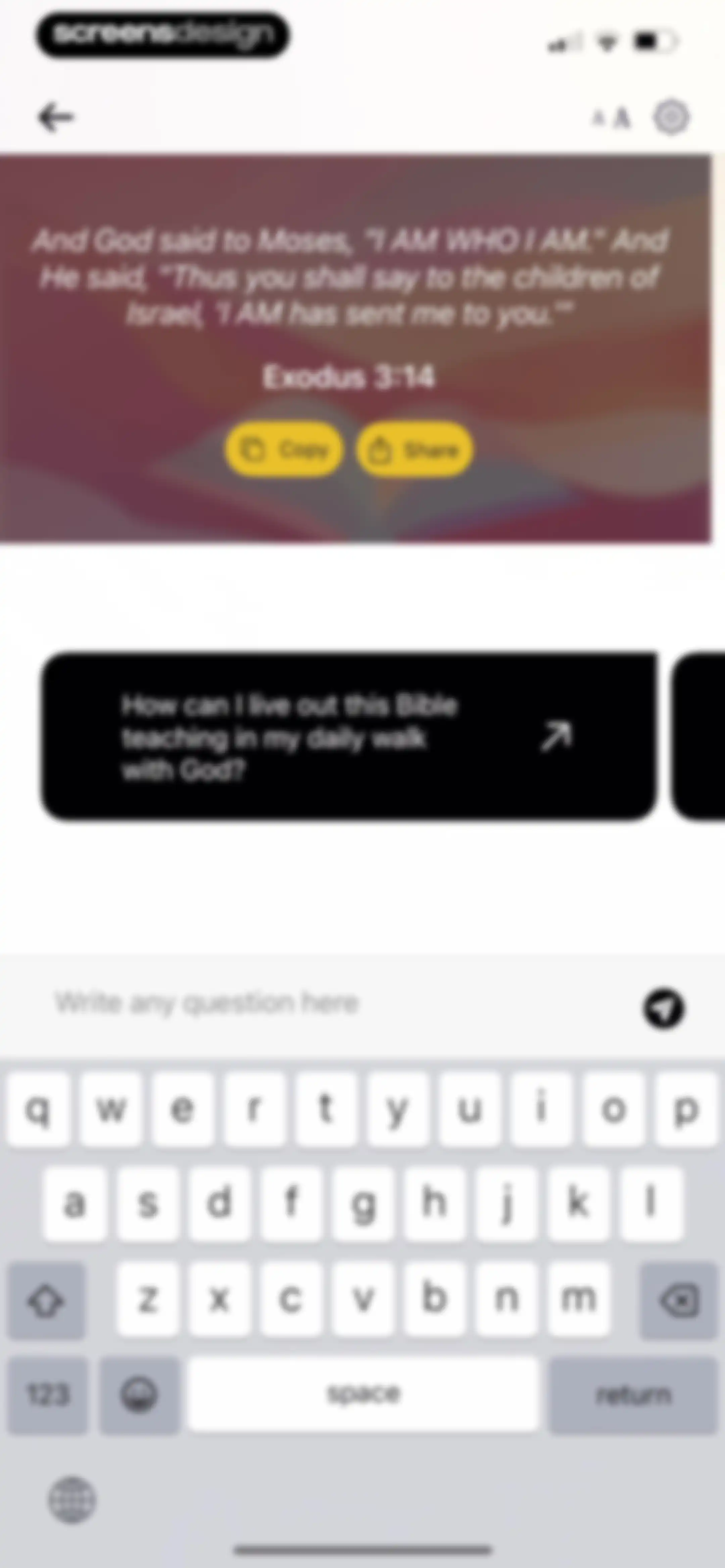Bible Chat: Daily Devotional screen 77