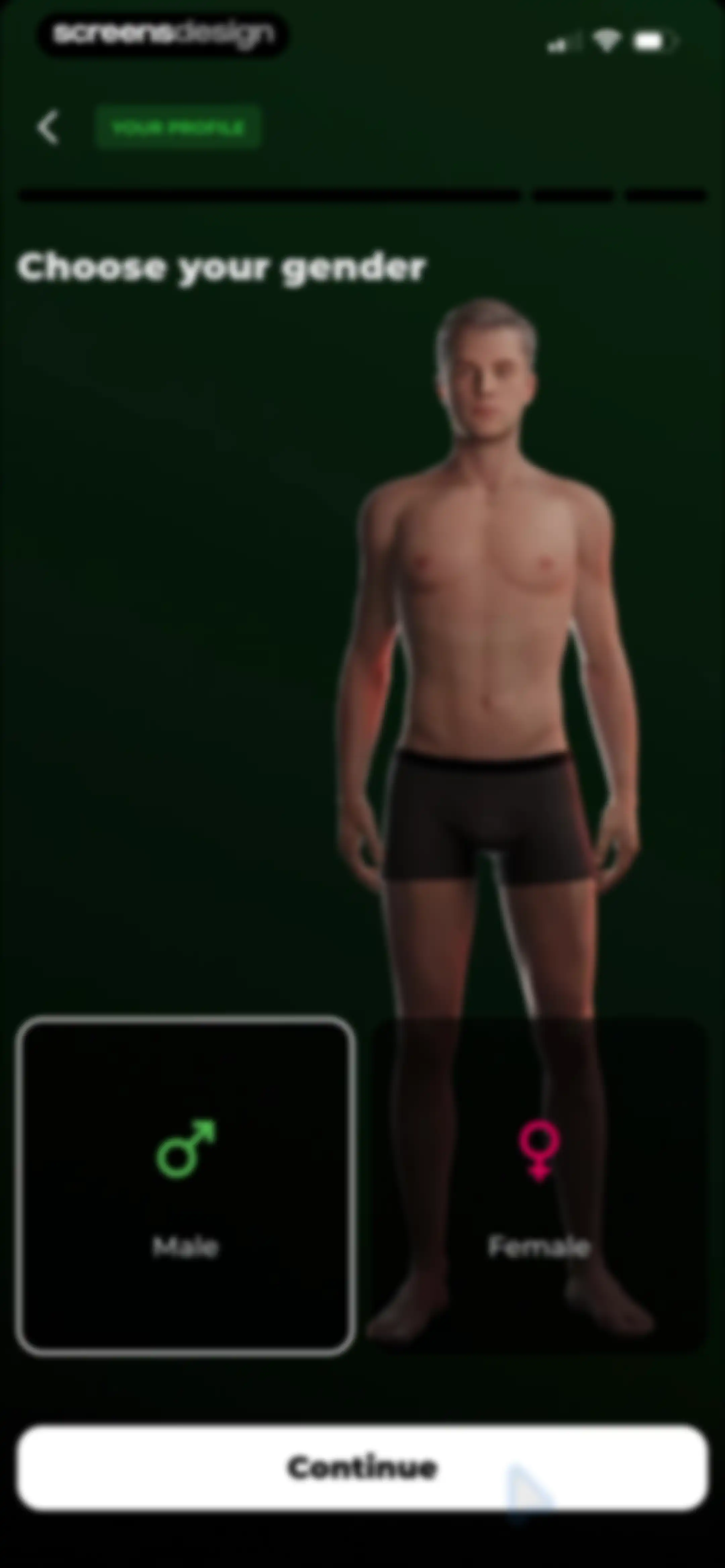 MCI - Personal Training AI screen 8