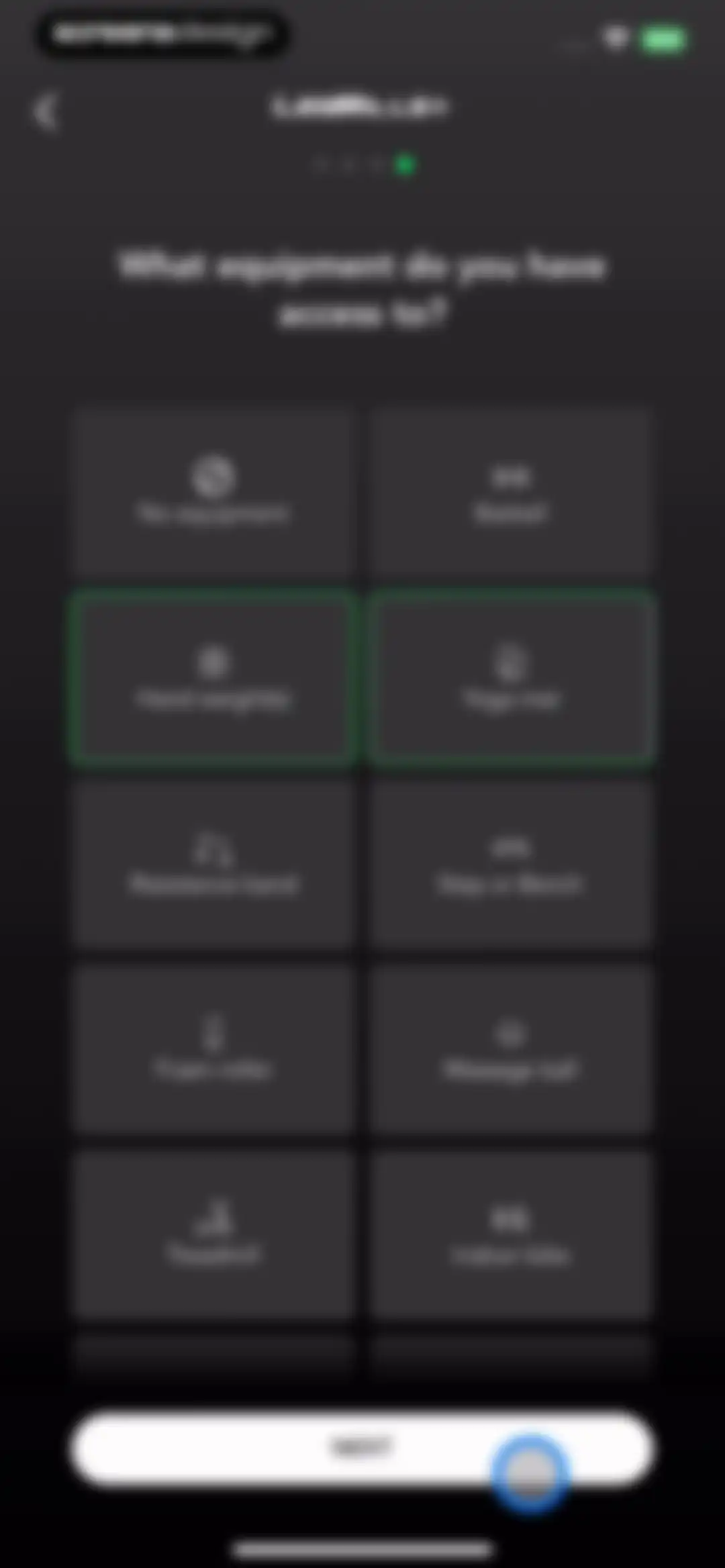 LES MILLS+: home workout app screen 8