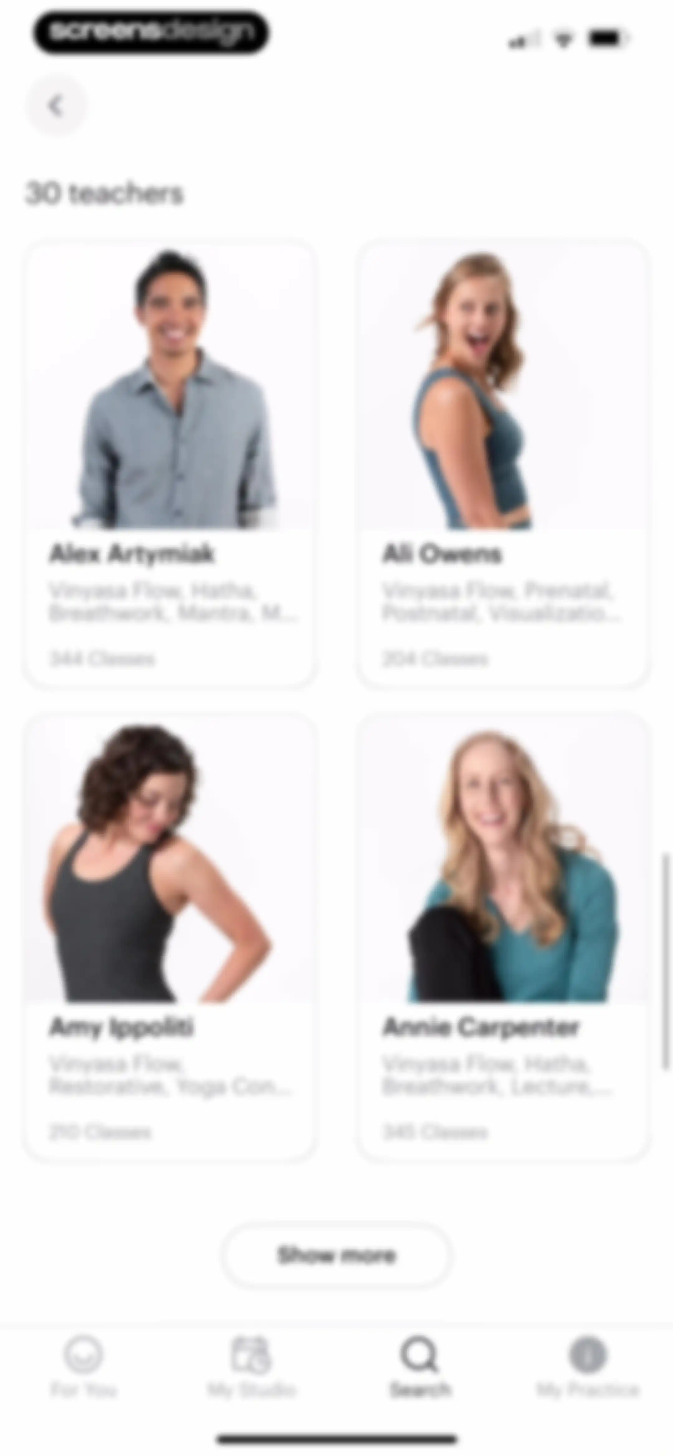 Glo | Yoga and Meditation App screen 77