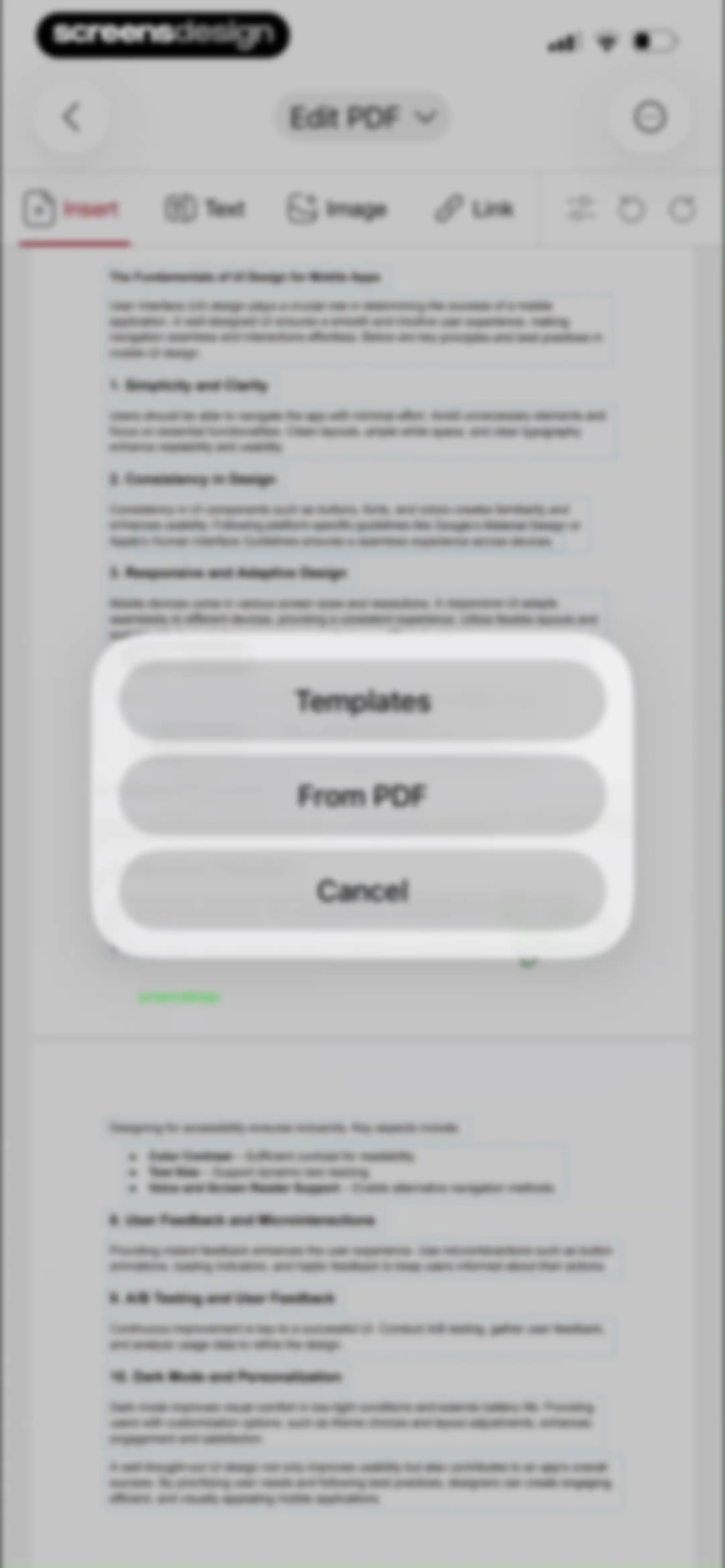 PDF Editor: Read, Scan & Sign screen 37