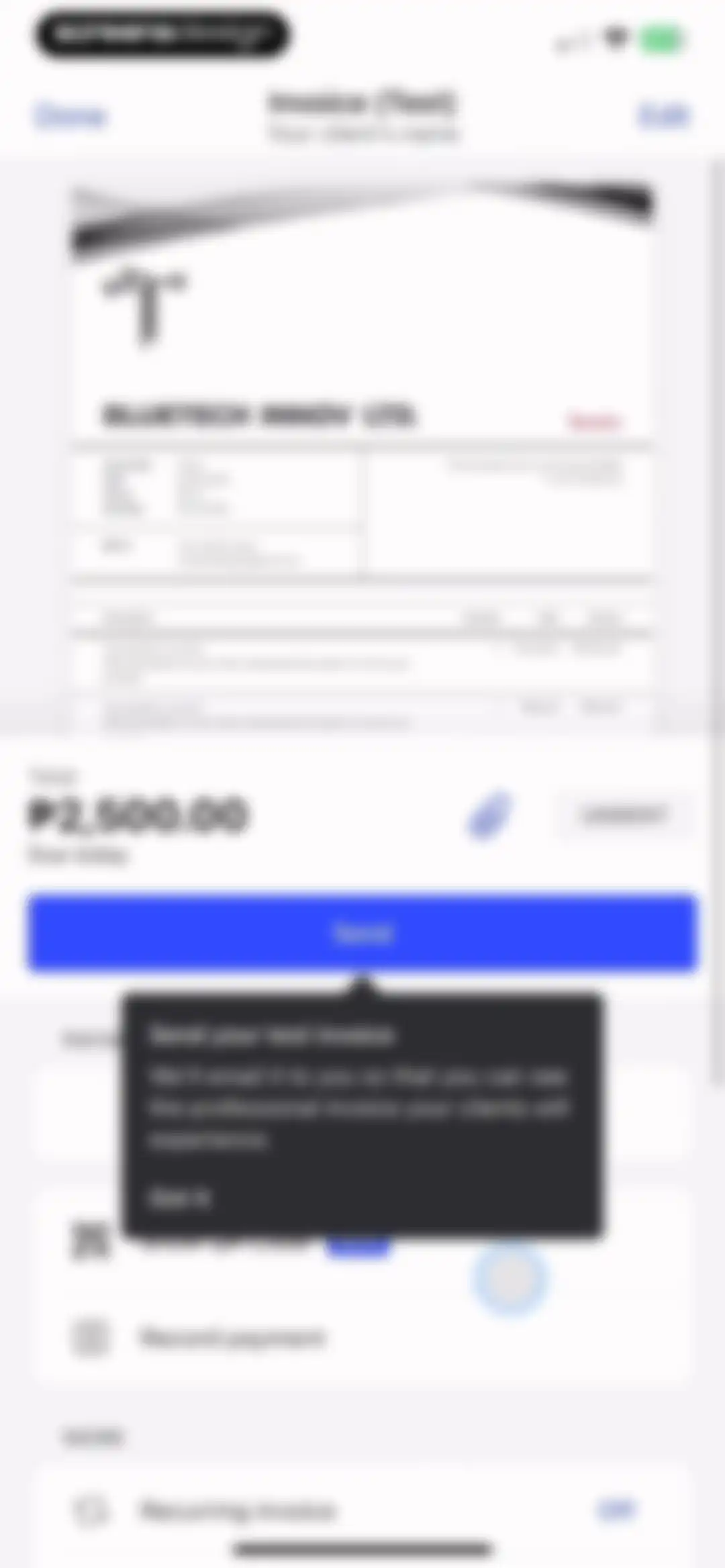 Invoice2go: Easy Invoice Maker screen 38