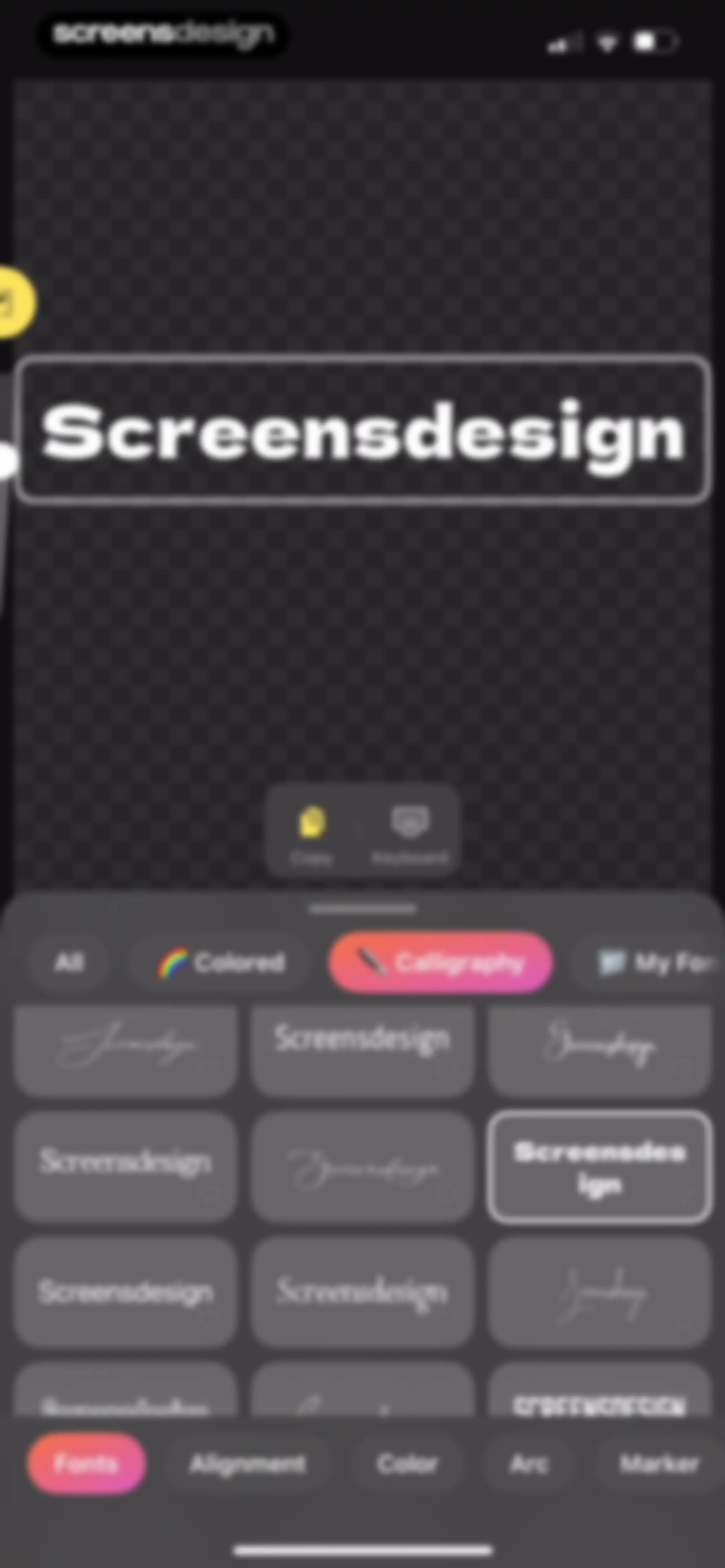Leto: Font for Instagram Story screen 27
